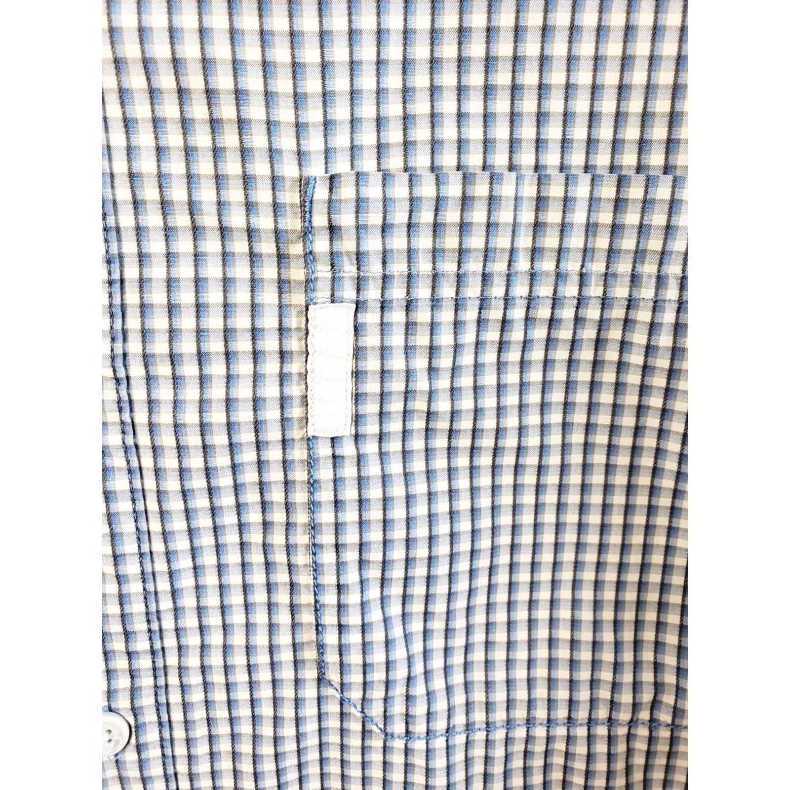 Vintage Columbia Button-Up Shirt Mens L Large Blue White Check Long Sleeve Casual Shirt Size US L / EU 52-54 / 3 - 5 Thumbnail