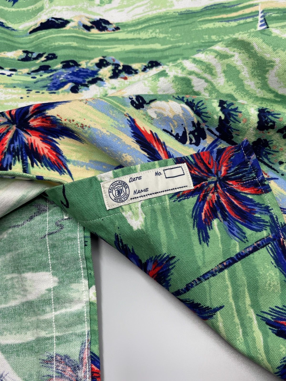 Polo Ralph Lauren × Vintage RARE Polo Ralph Lauren Havaii Short Sleeve Shirt Size US S / EU 44-46 / 1 - 7 Thumbnail