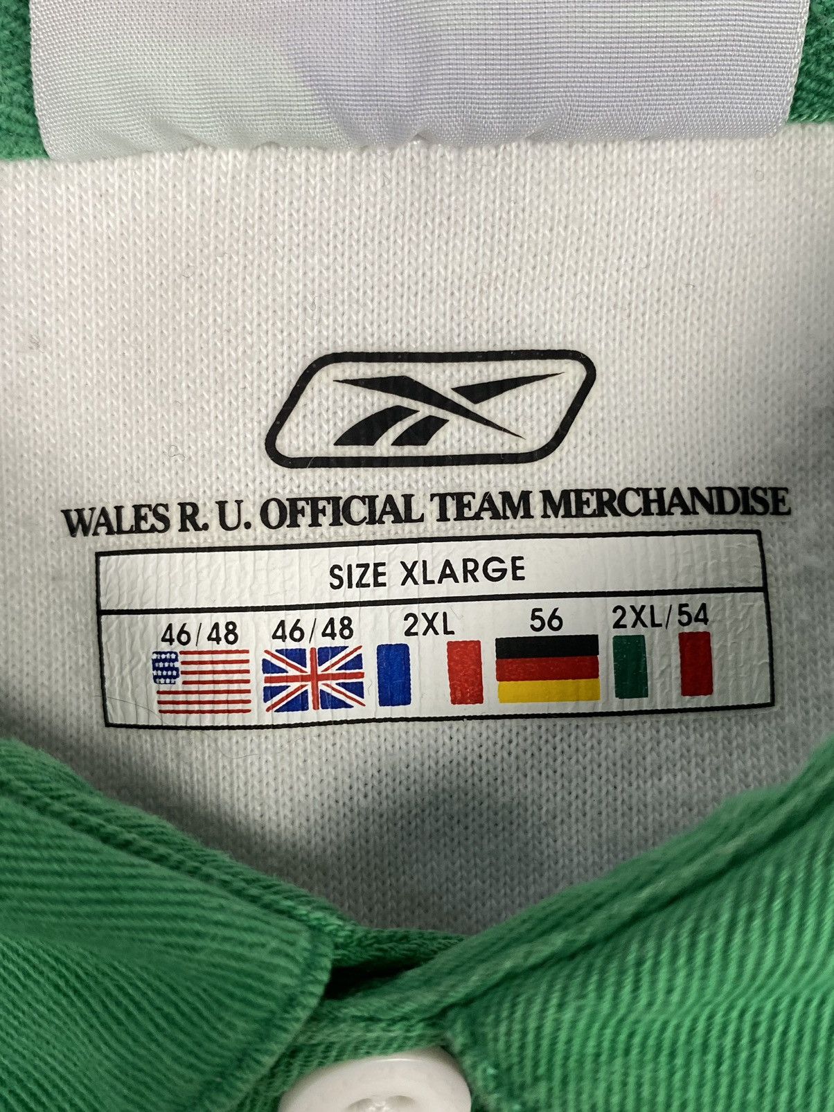 Reebok Vintage Wales Rugby World Cup 2003 Away Jersey Reebok Size US XL / EU 56 / 4 - 14 Thumbnail
