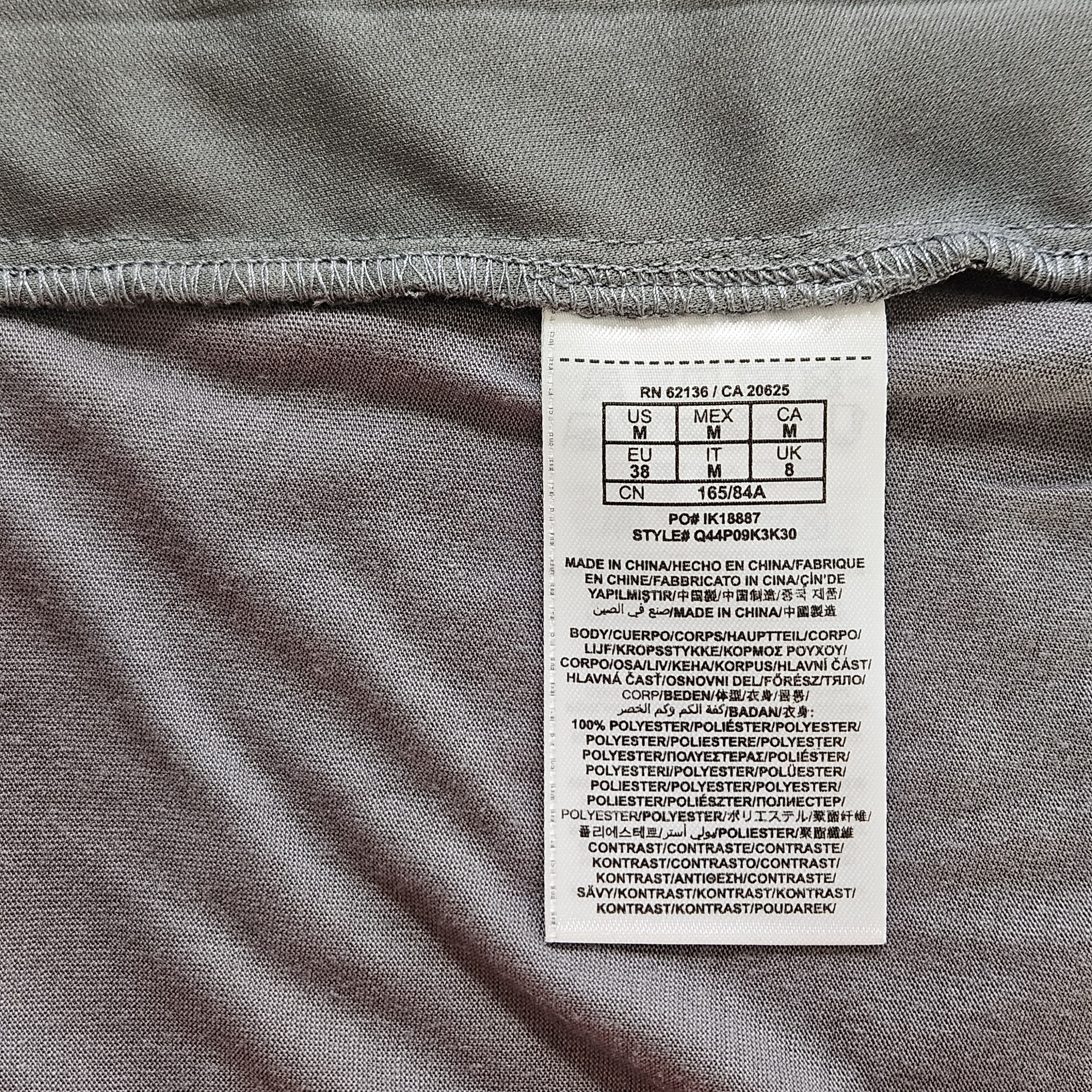 Guess Guess Size M Tank Top Silver Sequin Crop Cami Grey Jersey Size M / US 6-8 / IT 42-44 - 7 Thumbnail
