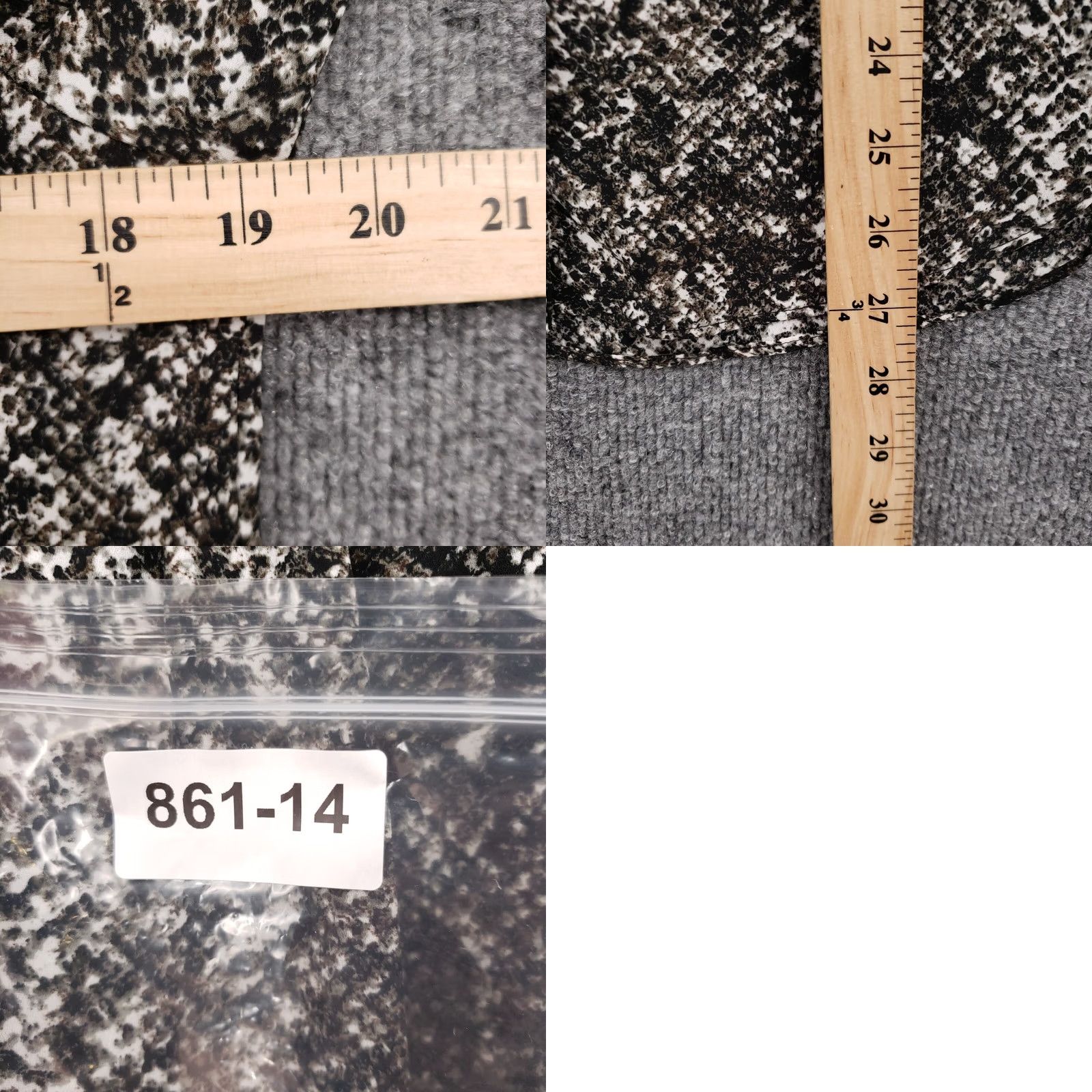 Mossimo Mossimo Womens Black Tunic Shirt XS Button-Up Long Sleeves Snakeskin Polyester Size XS / US 0-2 / IT 36-38 - 8 Thumbnail