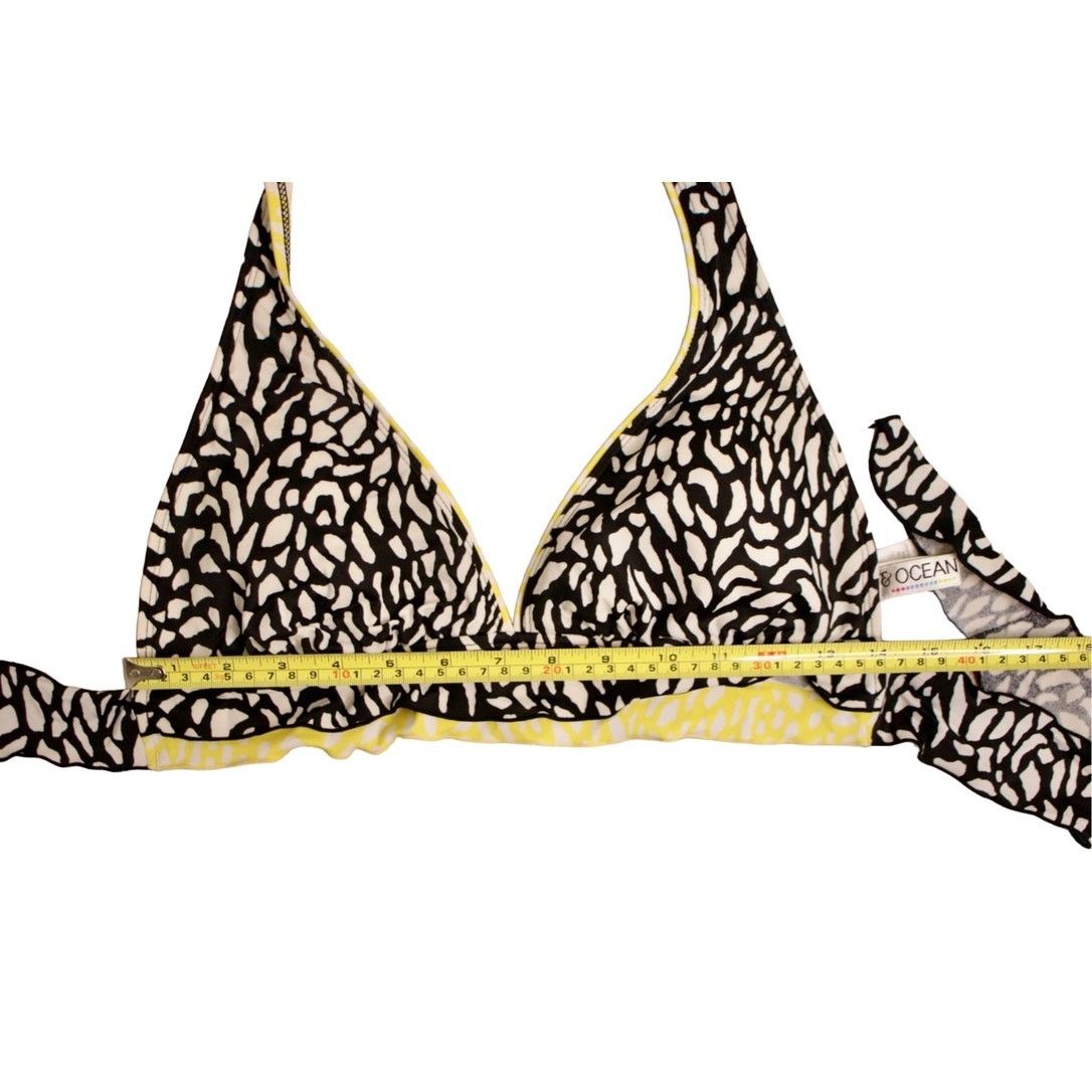 Other 24th & Ocean Yellow Ruffle Bikini Swimsuit MEDIUM Beach Size M / US 6-8 / IT 42-44 - 4 Thumbnail