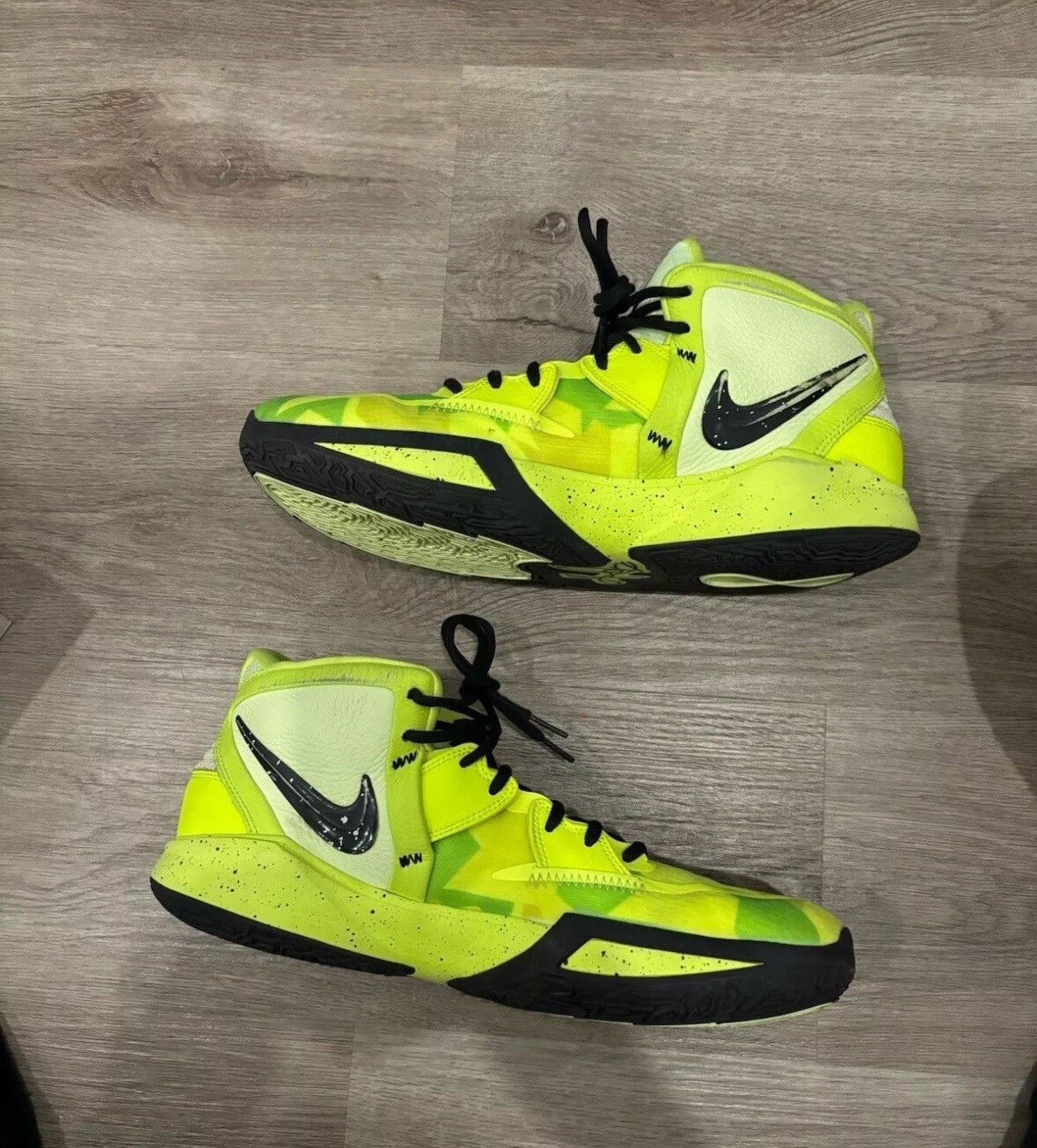 Nike Nike Kyrie Infinity Green EYBL peach Jam PROMO Size US 14 / EU 47 - 2 Thumbnail