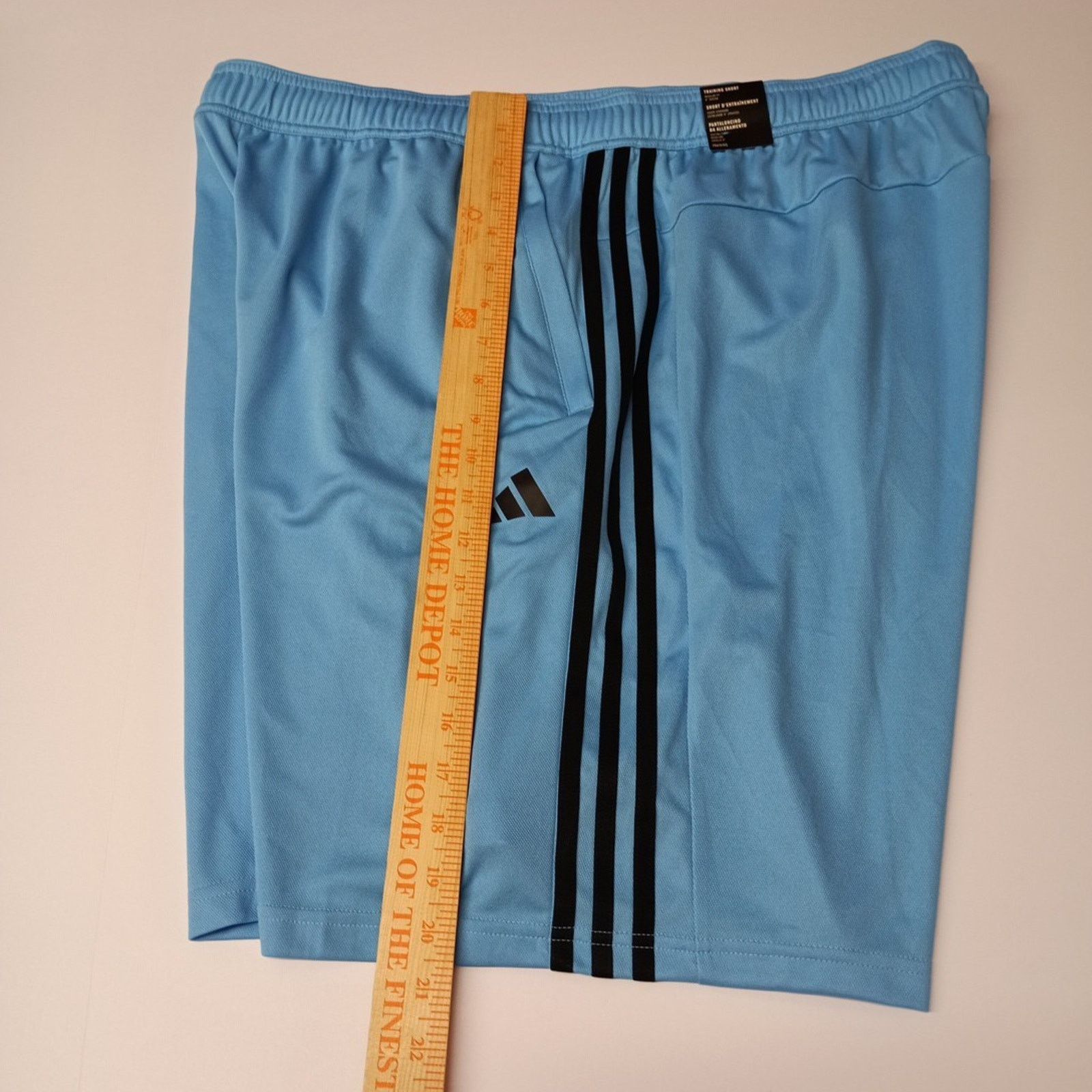 Adidas Adidas TR-ES PIQUE 3-Stripes 3SHO Shorts Men's Size 2XL Blue Size US 38 / EU 54 - 8 Thumbnail