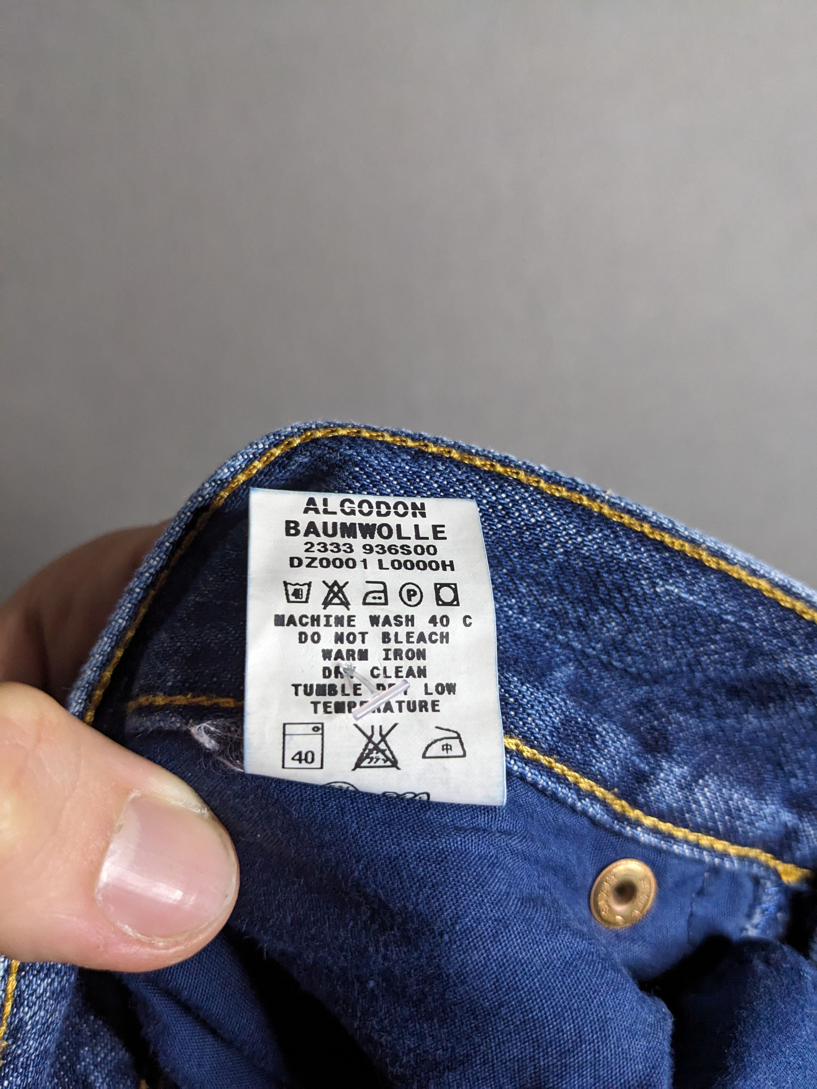 Energie VTG Energie Jeans Morris Straight 30x32 Y2K Button Fly Italy Size US 30 / EU 46 - 12 Thumbnail