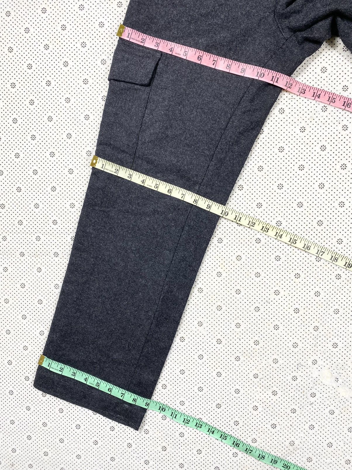 Gap Charcoal Black Wool Trouser Pant By GAP Size US 31 - 5 Thumbnail