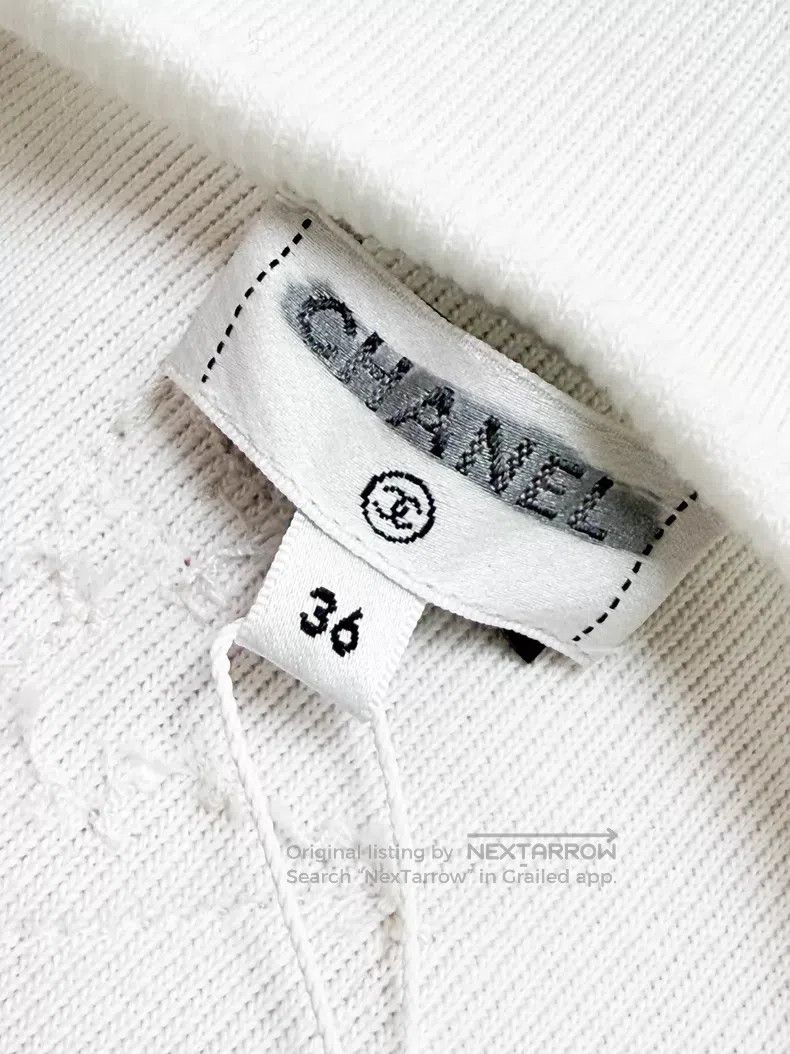 Chanel Chanel White sleeveless three-dimensional flower embroider Size XS / US 0-2 / IT 36-38 - 6 Thumbnail
