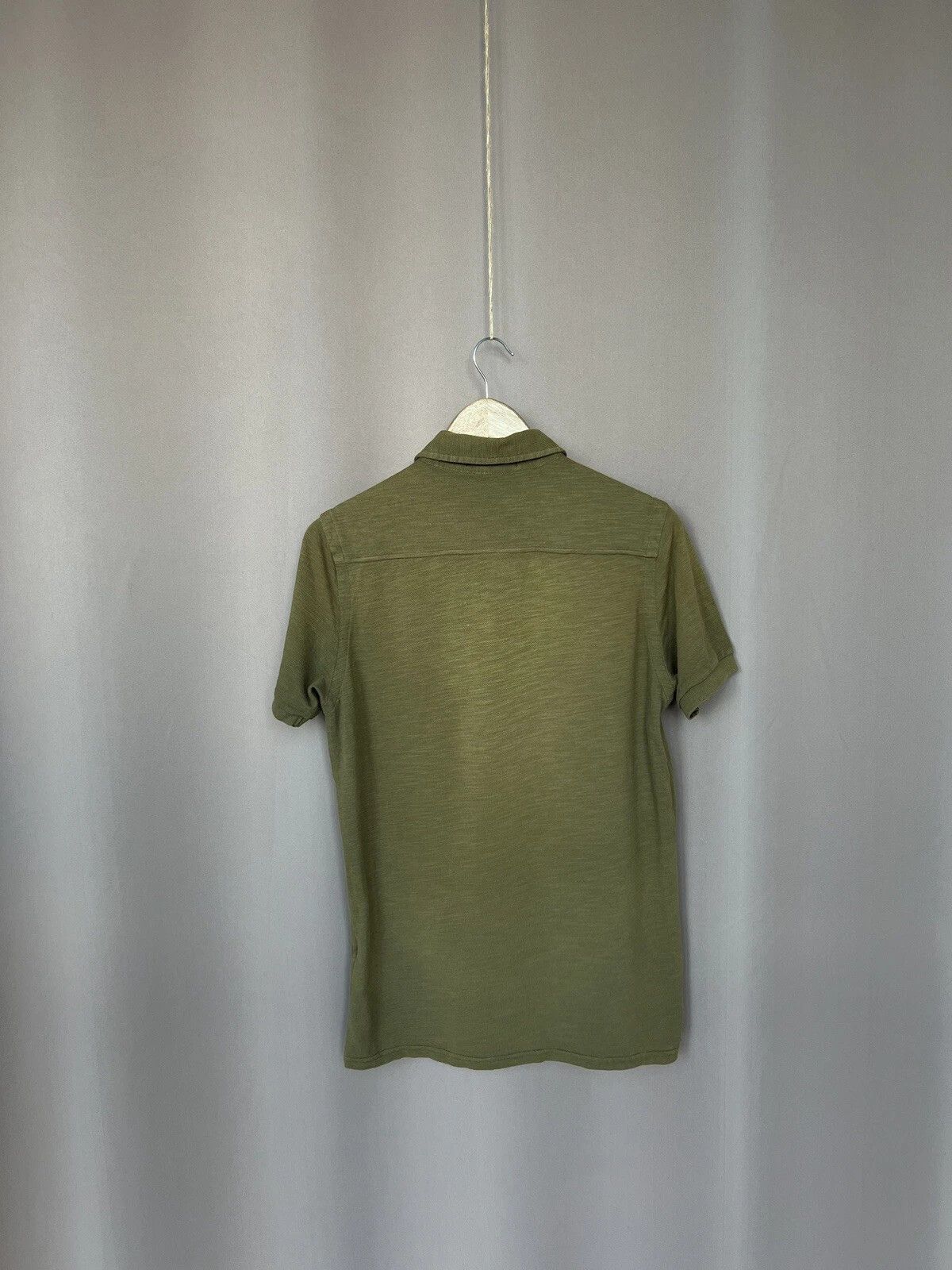 Stone Island Stone Island Patch Program Polo Shirt Mens Size M Khaki Size US M / EU 48-50 / 2 - 7 Thumbnail