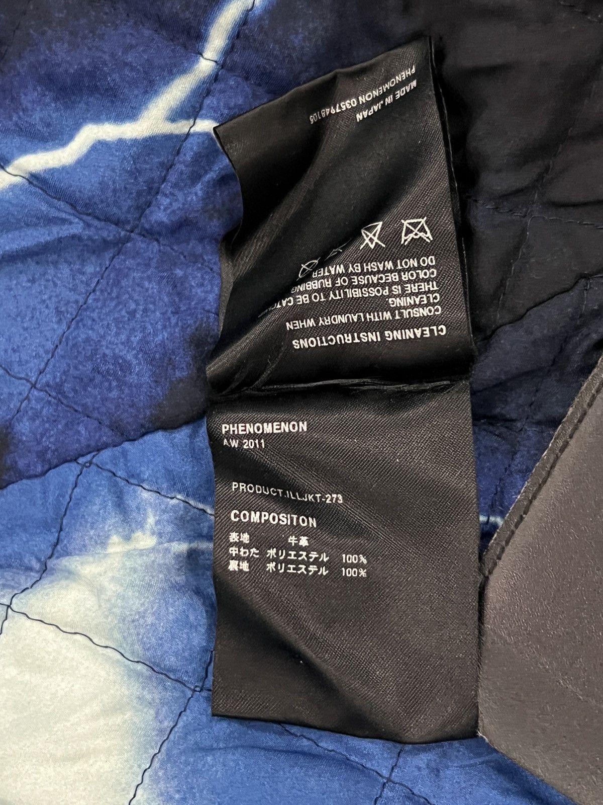 PHENOMENON Phenomenon AW11 Lightning Lining Rider Jacket Size US XXS / EU 40 - 16 Thumbnail