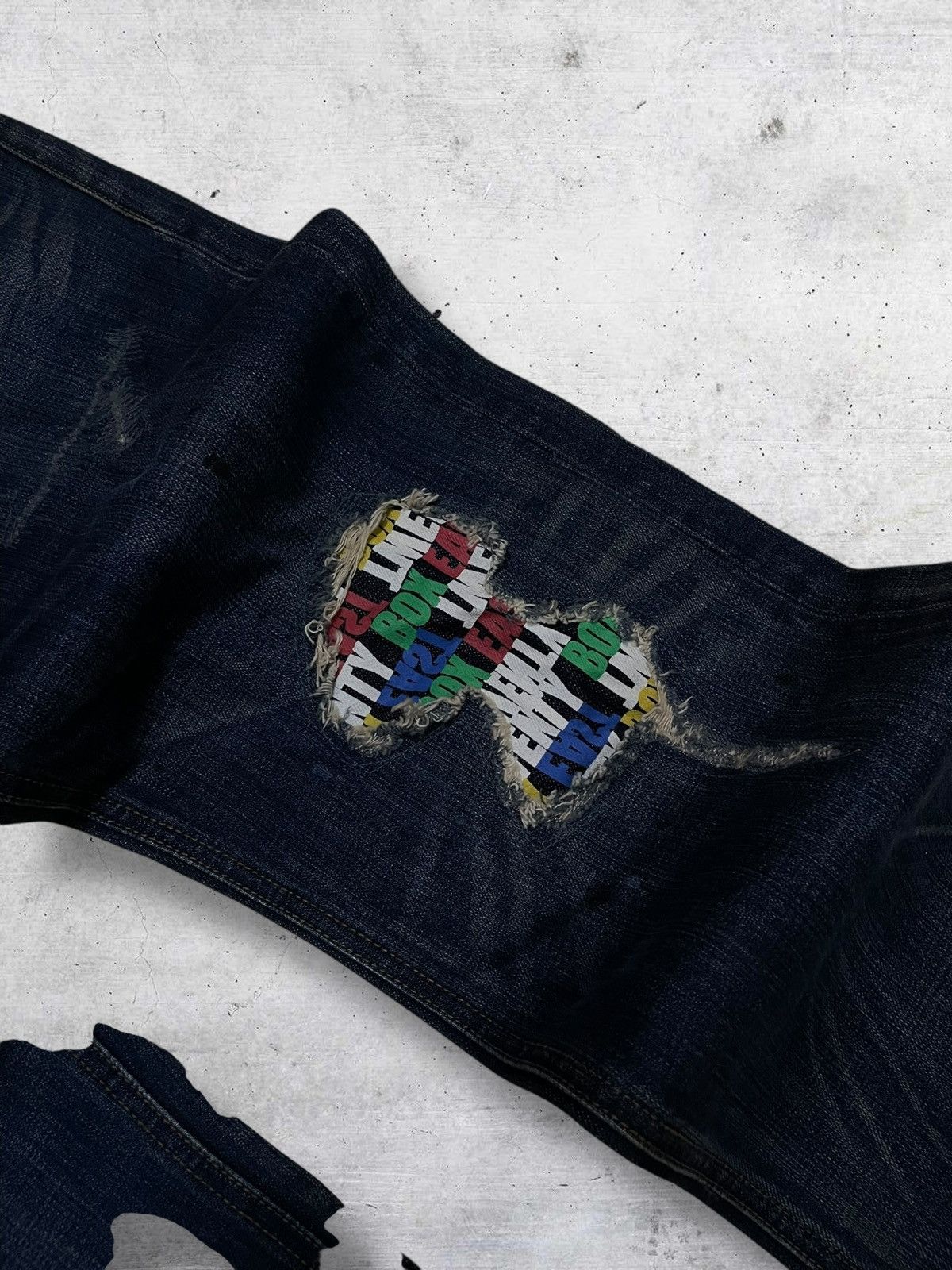 Hysteric Glamour VINTAGE IDENTIFYING LABEL OG JAPAN DESIGNER PATCHWORK BOXER Size US 31 - 9 Thumbnail