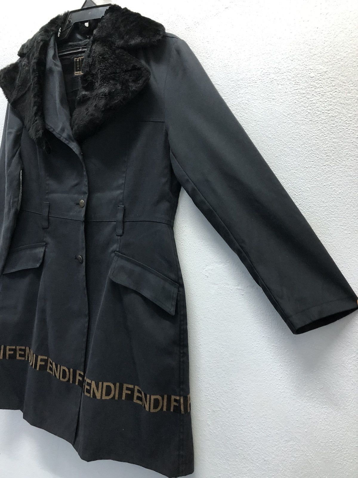 Fendi Fendi Jeans 1925 Roma Made In Italy Long Jacket Size M / US 6-8 / IT 42-44 - 5 Thumbnail