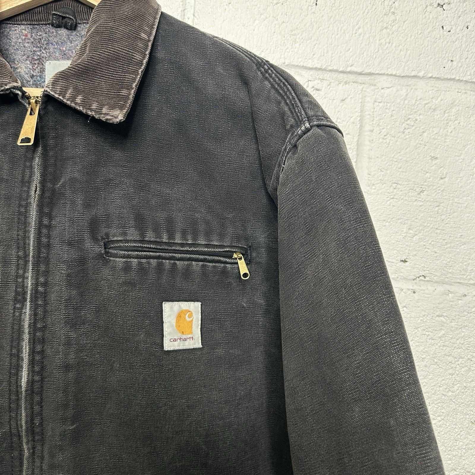 Carhartt Vintage Carhartt Detroit Jacket “Black” West Coast Choppers Size US XL / EU 56 / 4 - 4 Thumbnail