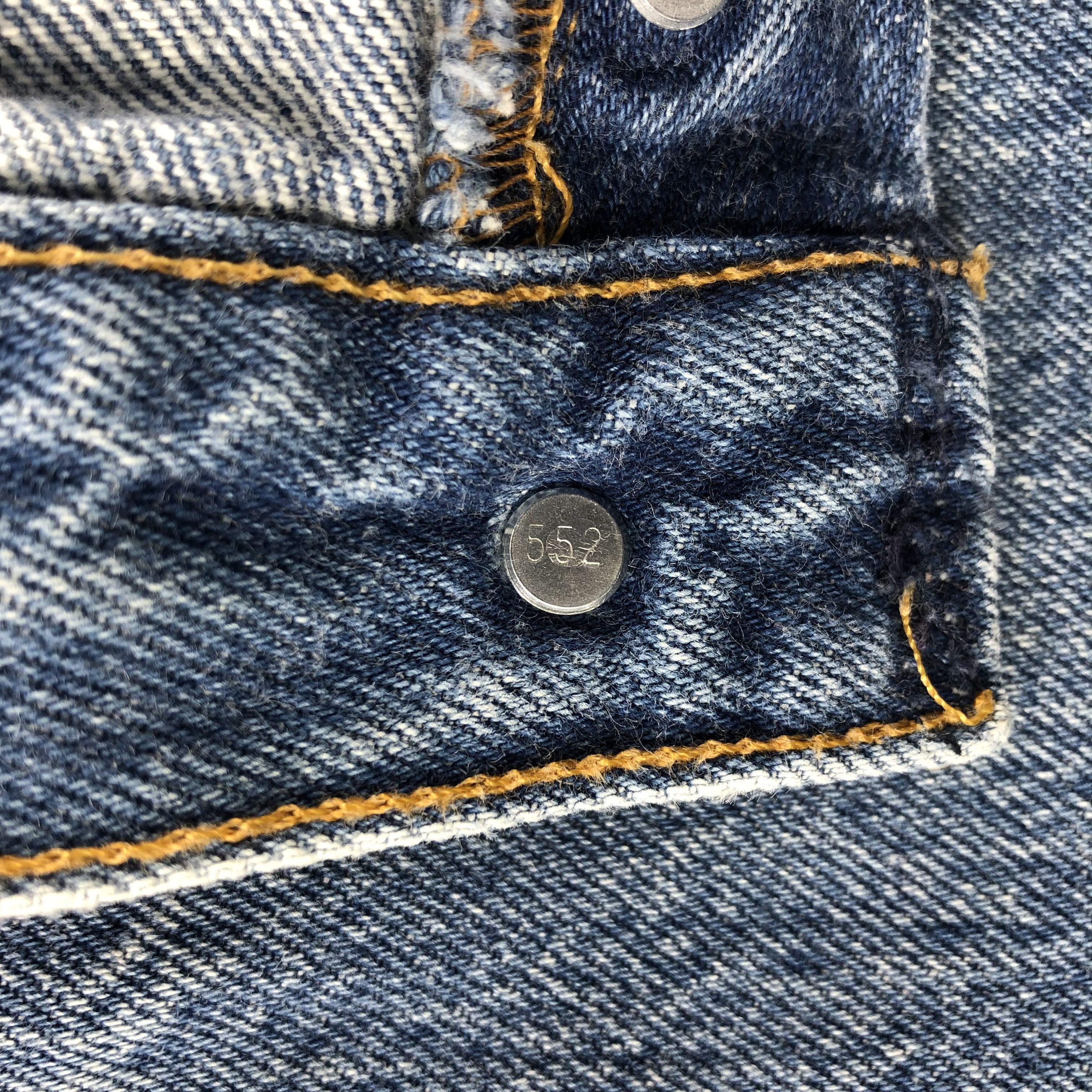 Levi's Vintage 90s Blue Wash Levis 501 Jeans-J1410 Size US 30 / EU 46 - 8 Thumbnail