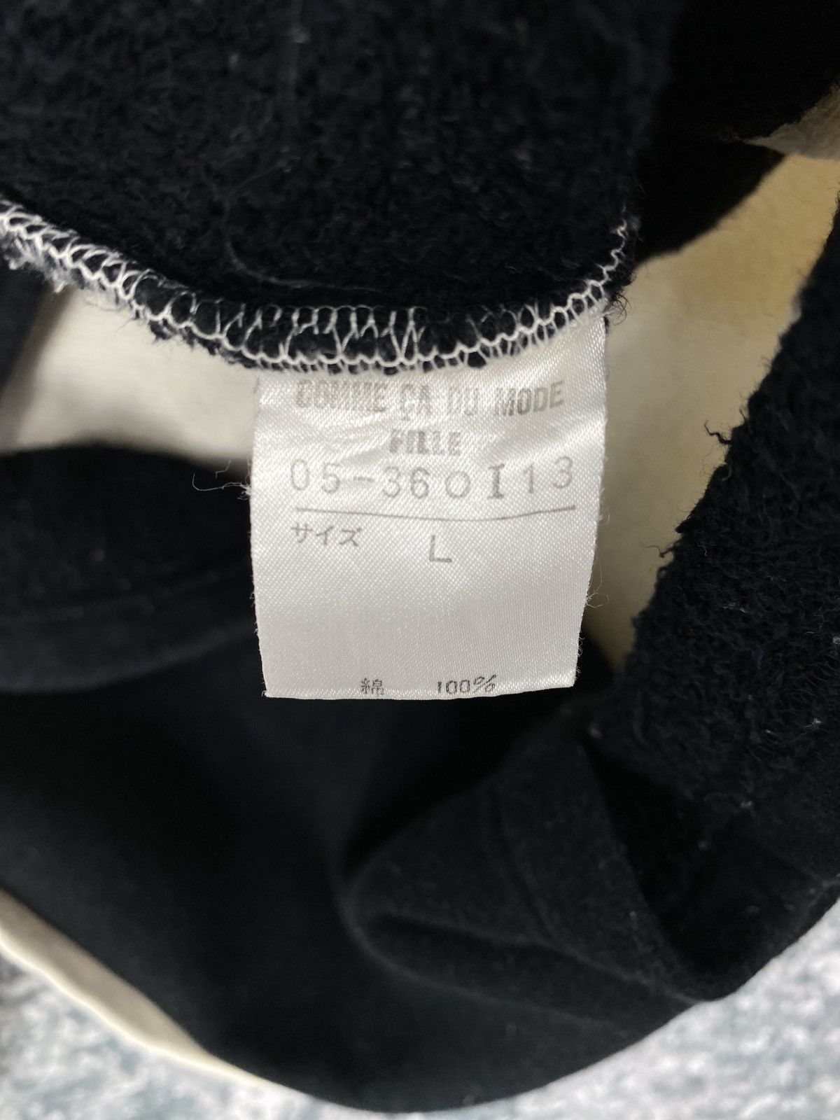 Japanese Brand Vintage Comme Ca Du Mode Sweatshirts Size L / US 10 / IT 46 - 7 Thumbnail