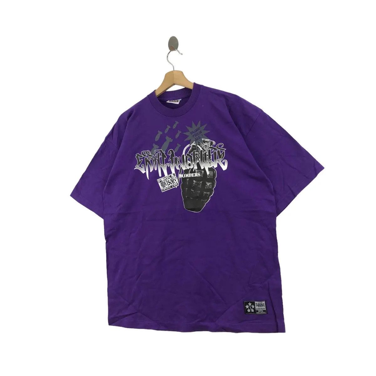Vintage Vtg WEST COAST RAPPERS Hip Hop Gangsta Rap Tee Shirt Size US XL / EU 56 / 4 - 4 Thumbnail