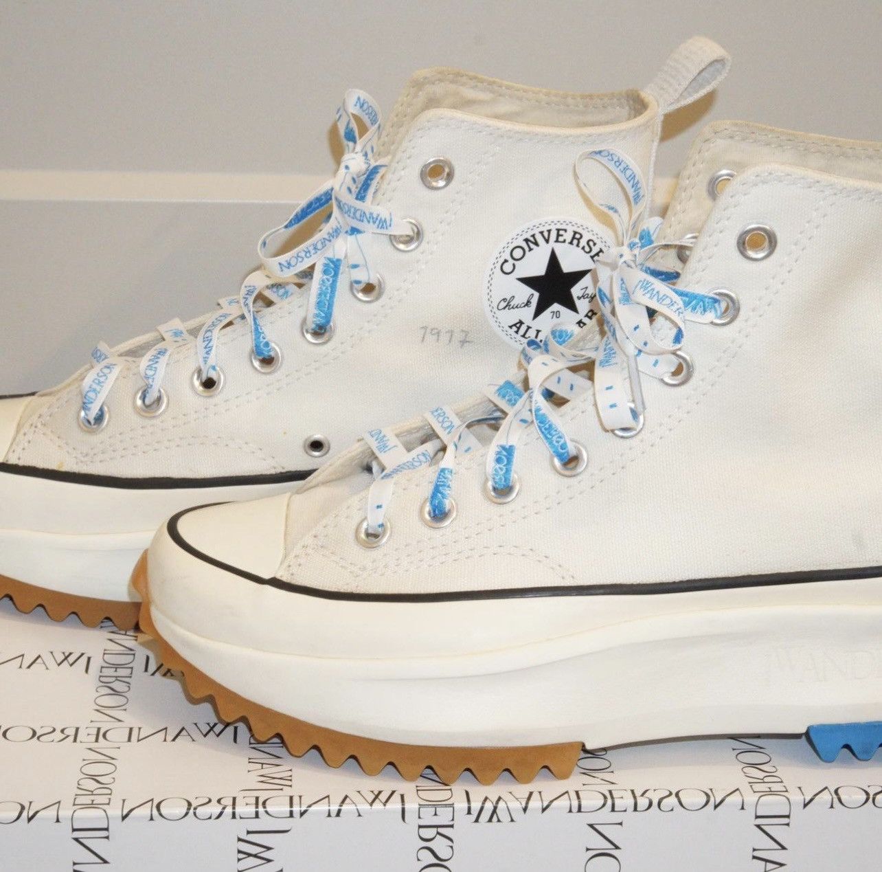 Converse × JW Anderson Converse x JW Anderson Run Star Hike Hi sneakers White Size US 9 / IT 39 - 5 Thumbnail