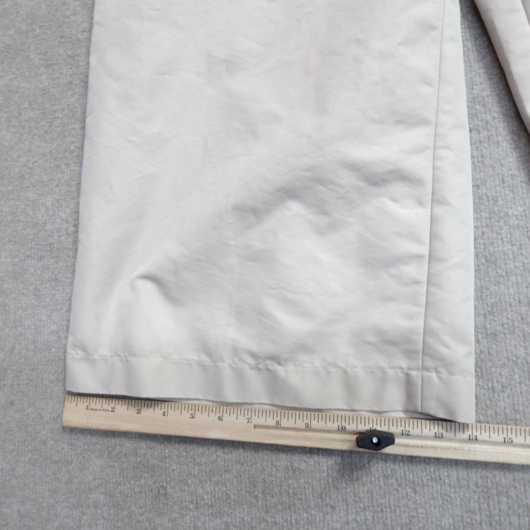Vintage Caara Womens Pants XL Beige Wide Leg High Rise Belted NEW Size 40" / US 18 - 4 Thumbnail