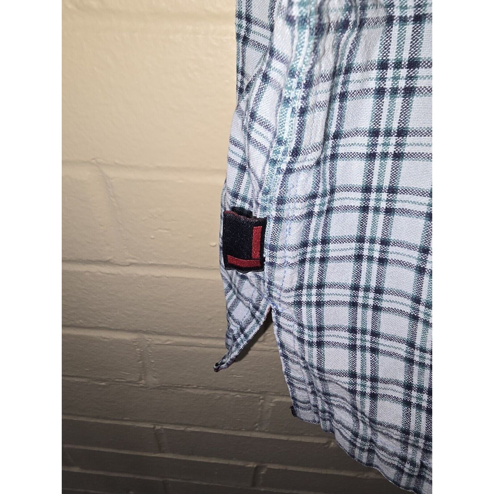 Fubu FUBU Mens Button Up Shirt XXL Check Plaid Short Sleeve Y2K Size US XXL / EU 58 / 5 - 7 Thumbnail