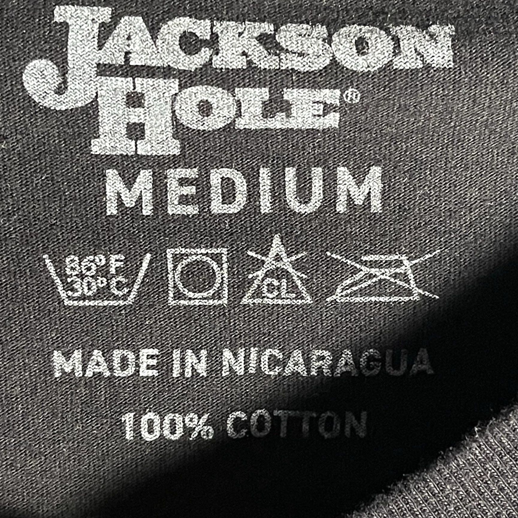 Comfort Colors Jackson Hole Wyoming T Shirt Medium Black Buffalo Sunset Outdoors Destination Mens M Crew Neck Short Sleeve Comfort Colors Size US M / EU 48-50 / 2 - 5 Thumbnail