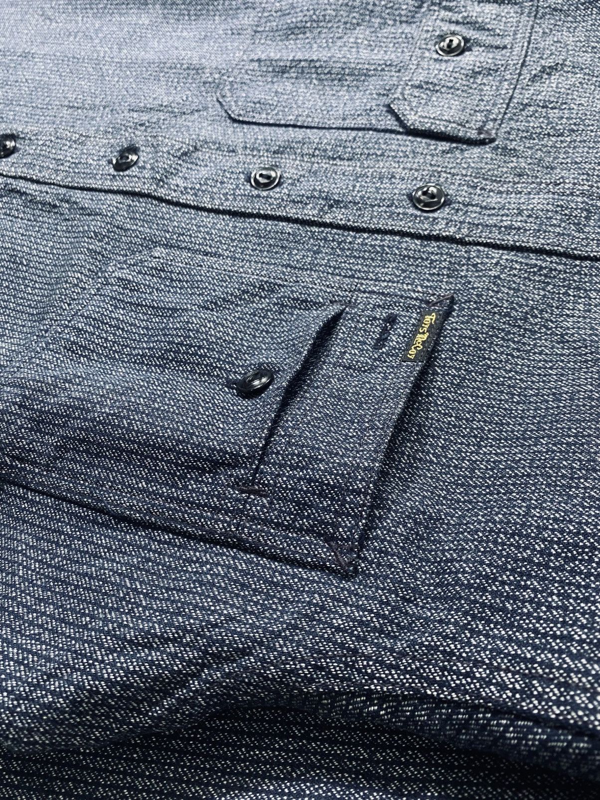 The Real McCoy's Toys McCoys Chambray Shirt Size US S / EU 44-46 / 1 - 4 Thumbnail