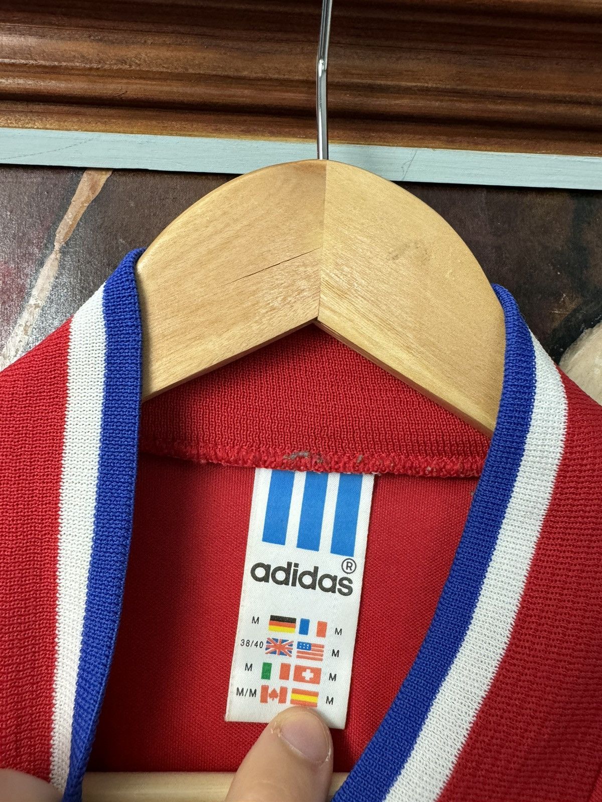 Adidas Vintage 90s Adidas Bayern Munchen Soccer Football Jersey Size US M / EU 48-50 / 2 - 5 Thumbnail