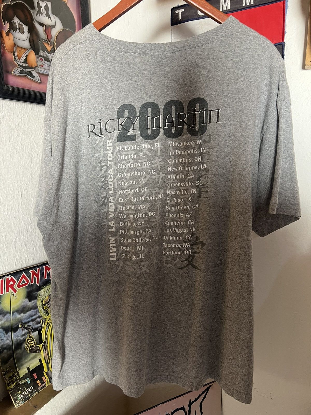 Vintage 2000s Ricky Martin Livin’ La Vida Loca Tour Size US XL / EU 56 / 4 - 2 Thumbnail