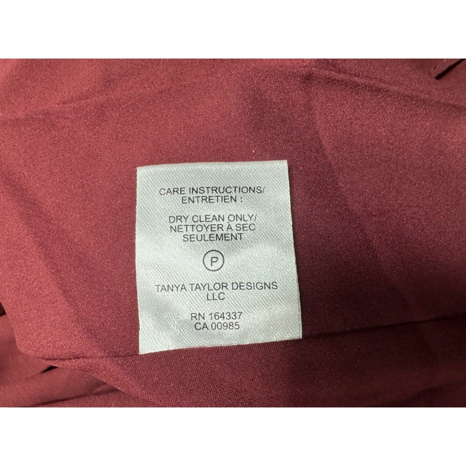 Tanya Taylor Tanya Taylor Laureen Long Dress Wrap Deep V-Neck Tie Waist NWT 8 Pink Red Womens Dress Size M / US 6-8 / IT 42-44 - 6 Thumbnail