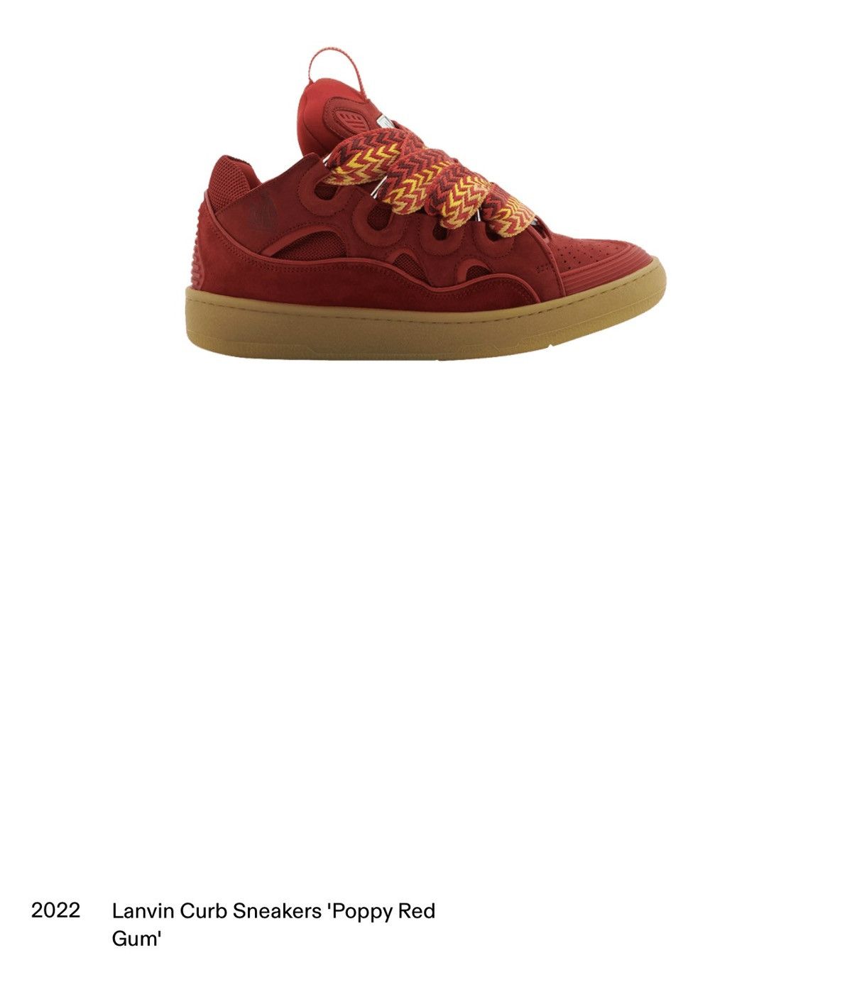 Lanvin Lanvin Sneakers Red new never worn with box US women 9 EU 40 Size US 9 / IT 39 - 6 Thumbnail
