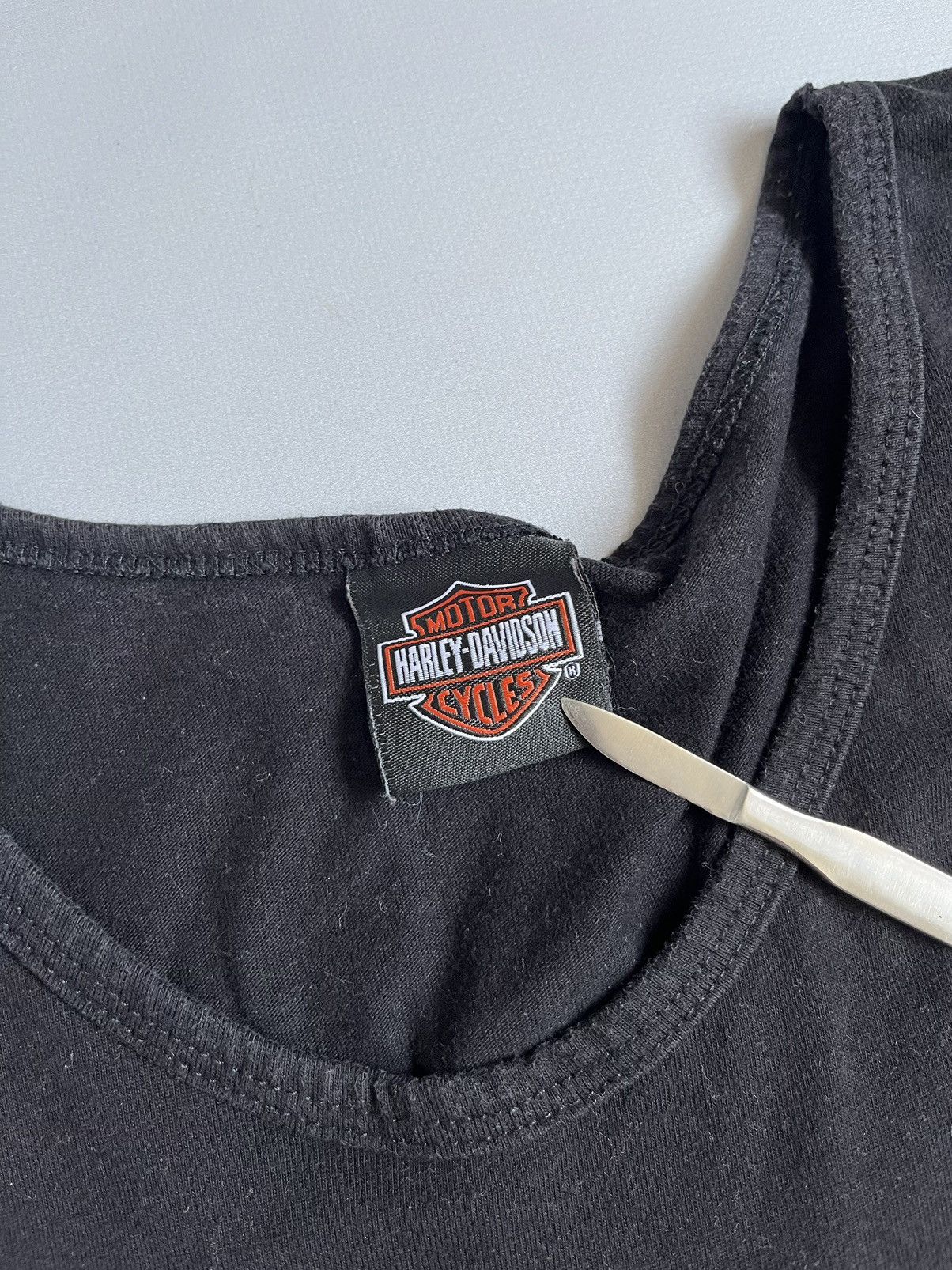 Harley Davidson Vintage 2007 Harley Davidson USA Made Black Tank Size US M / EU 48-50 / 2 - 3 Thumbnail