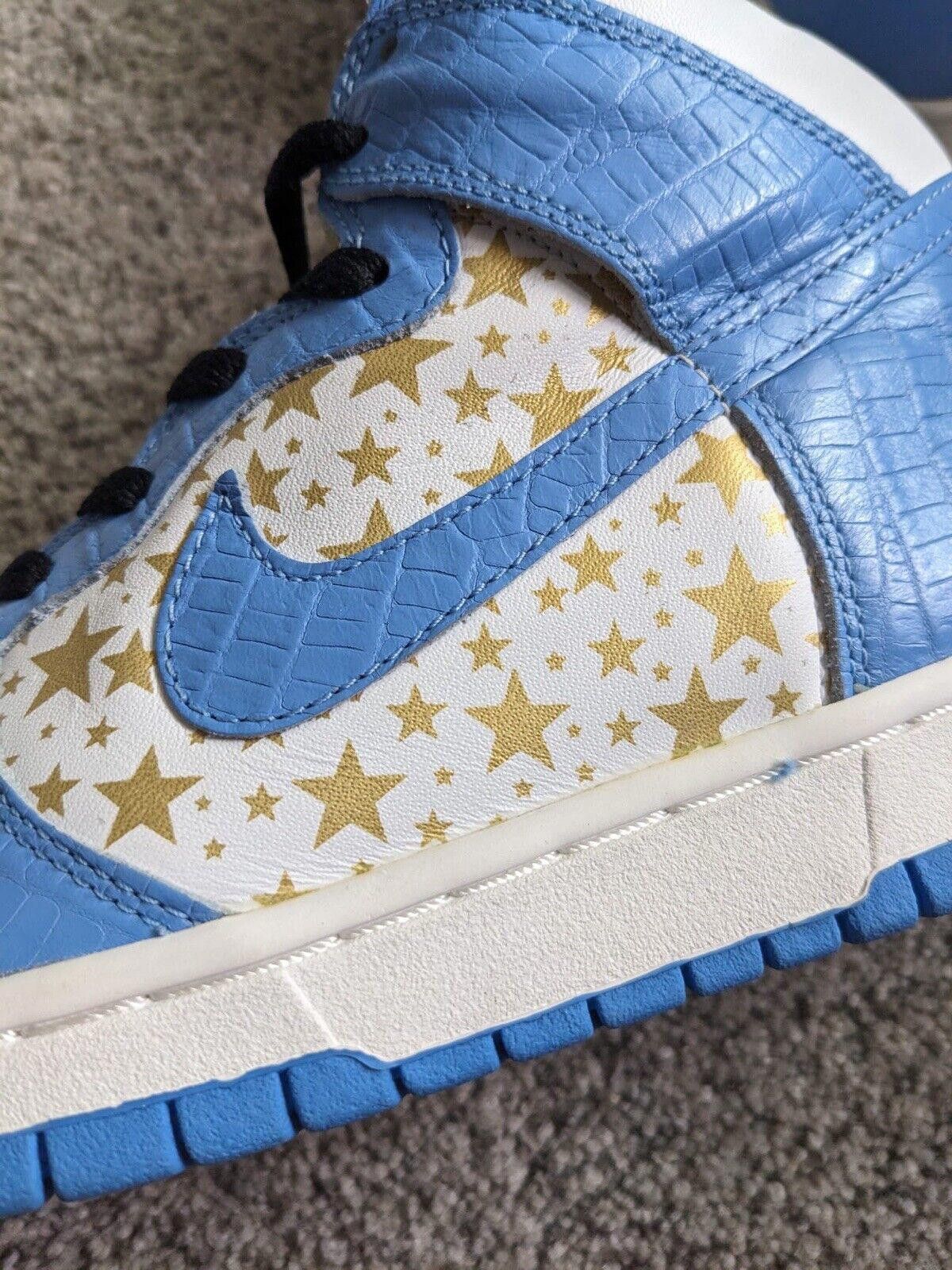 Nike Nike Supreme Dunk Pro SB High University Blue 307385-141 Size US 9 / EU 42 - 6 Thumbnail