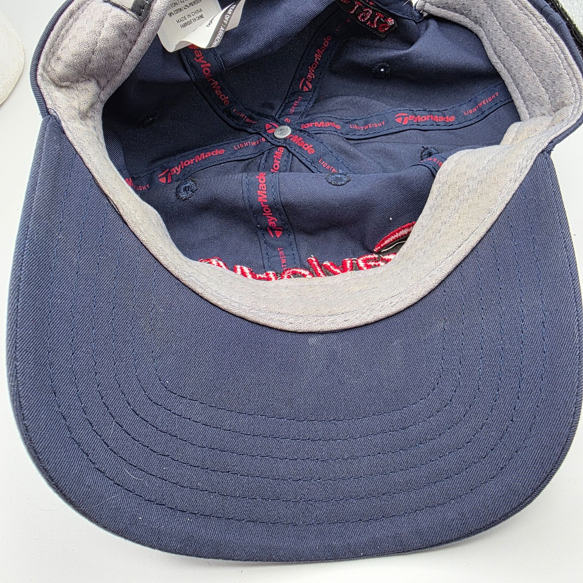 TaylorMade TaylorMade Mens Blue Red Hat Cap Golf Outdoors Casual Lightw Size ONE SIZE - 9 Thumbnail