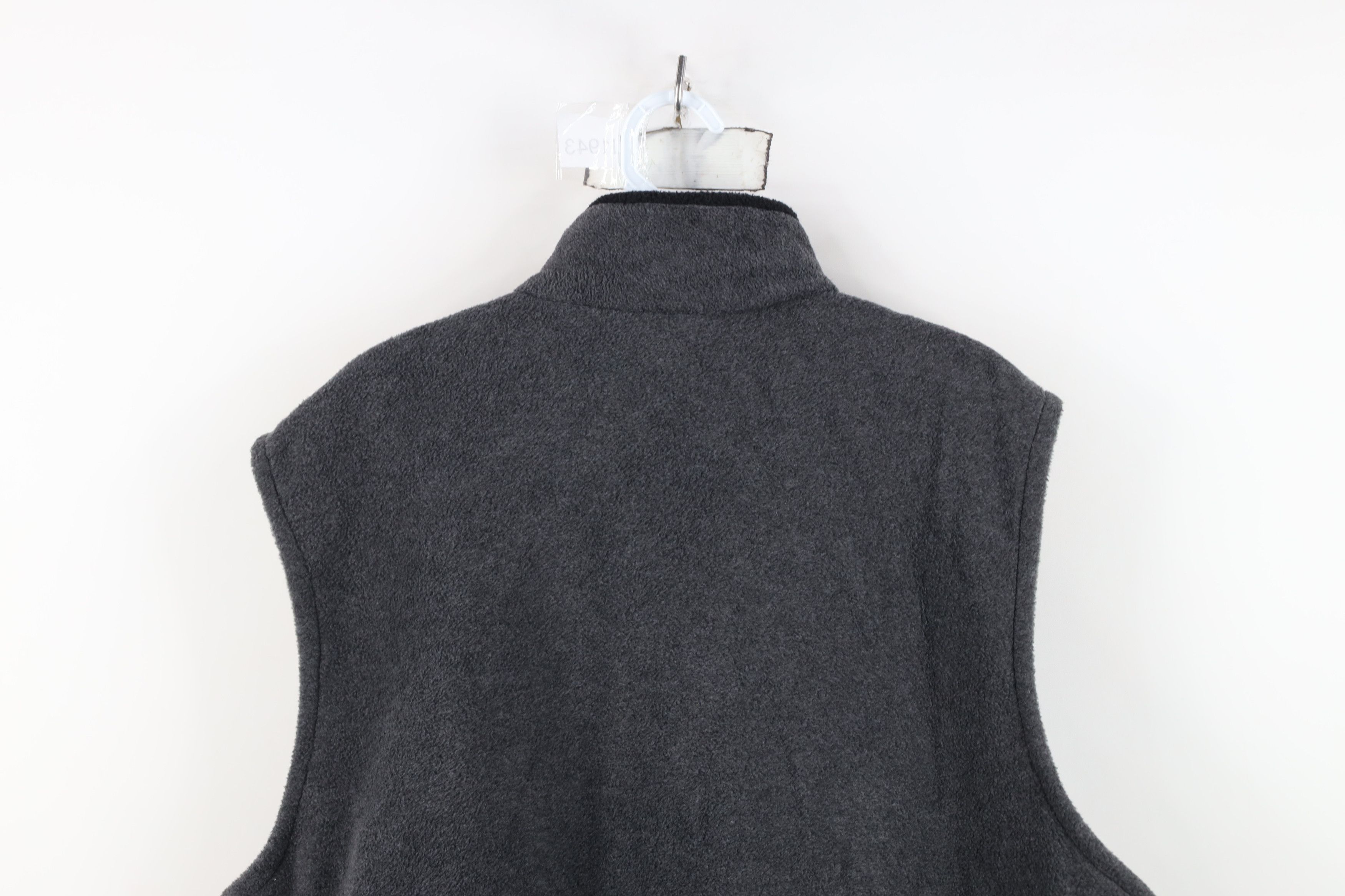 Vintage Vintage 90s Streetwear Fleece Full Zip Vest Jacket USA Size US XL / EU 56 / 4 - 11 Thumbnail