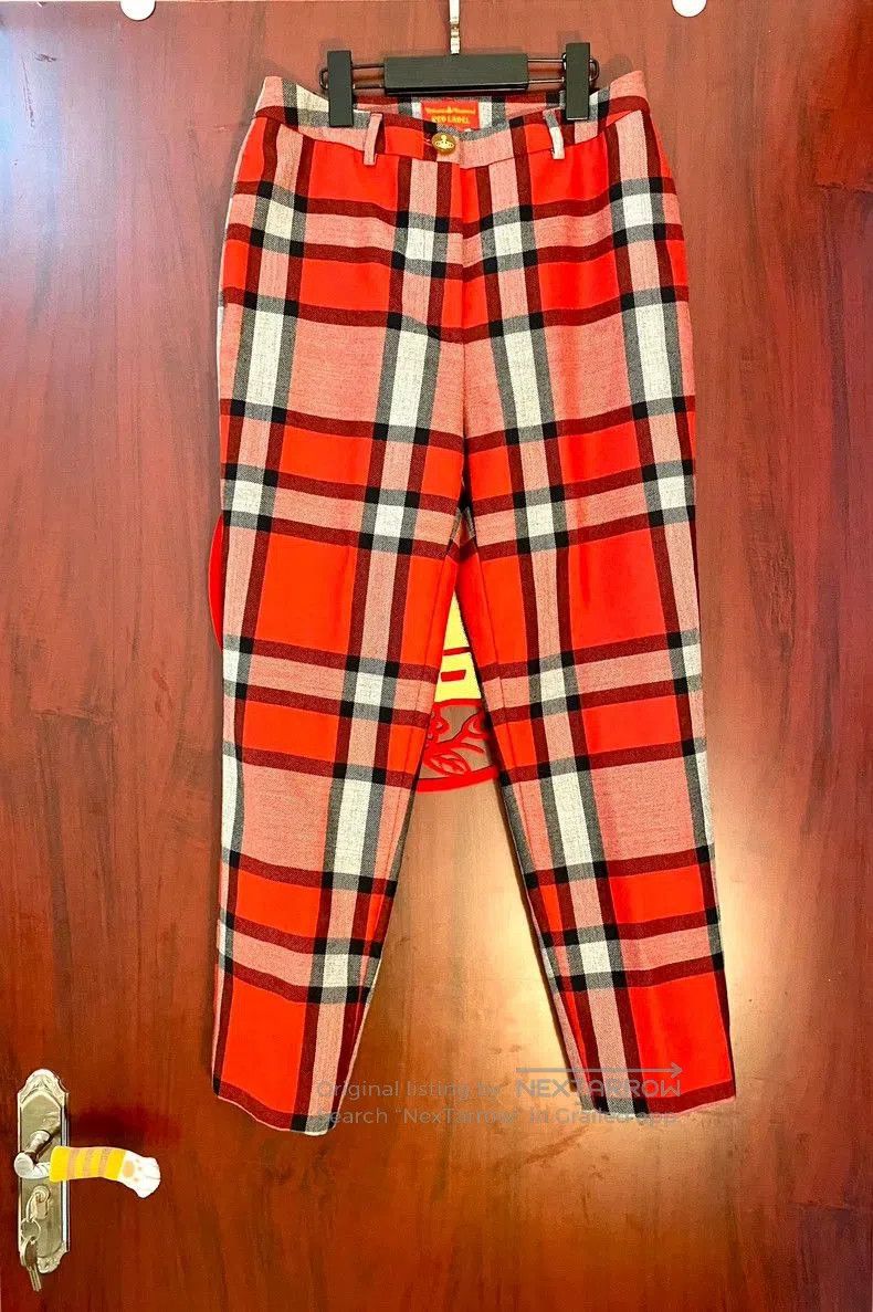 Vivienne Westwood Vivienne Westwood Plaid Wool Trousers . Size US 32 / EU 48 - 1 Thumbnail