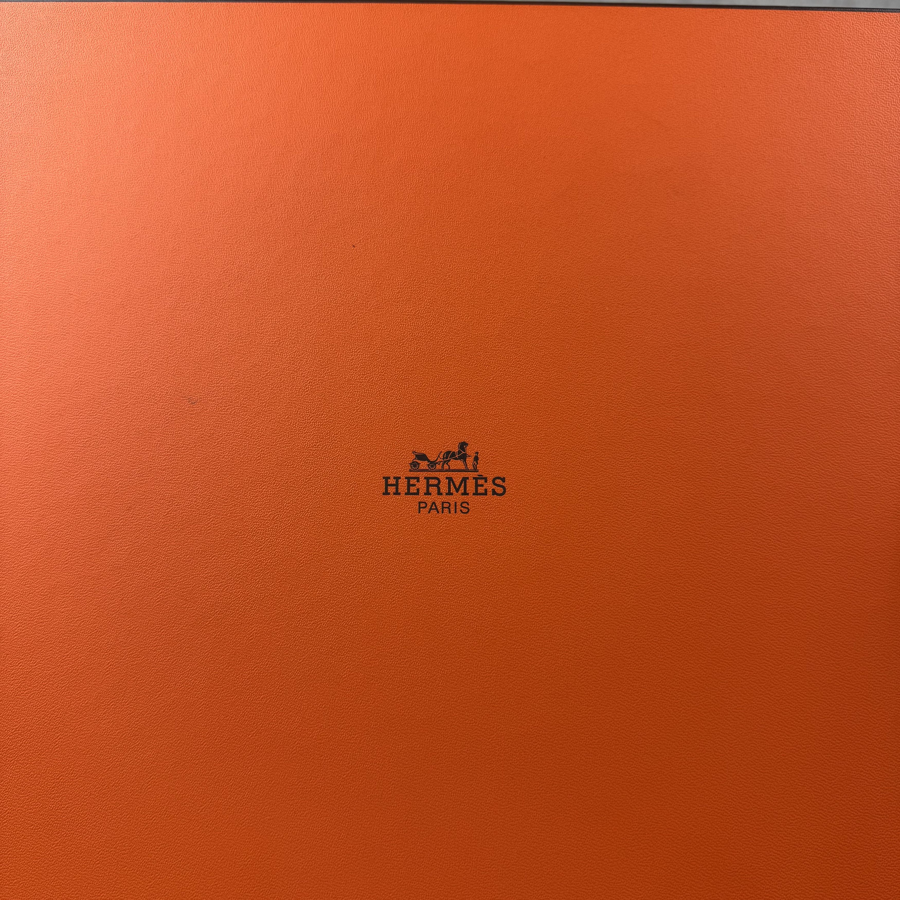 Hermes HERMES Sherling Chypre Sandals in Orange Size US 7 / IT 37 - 13 Thumbnail