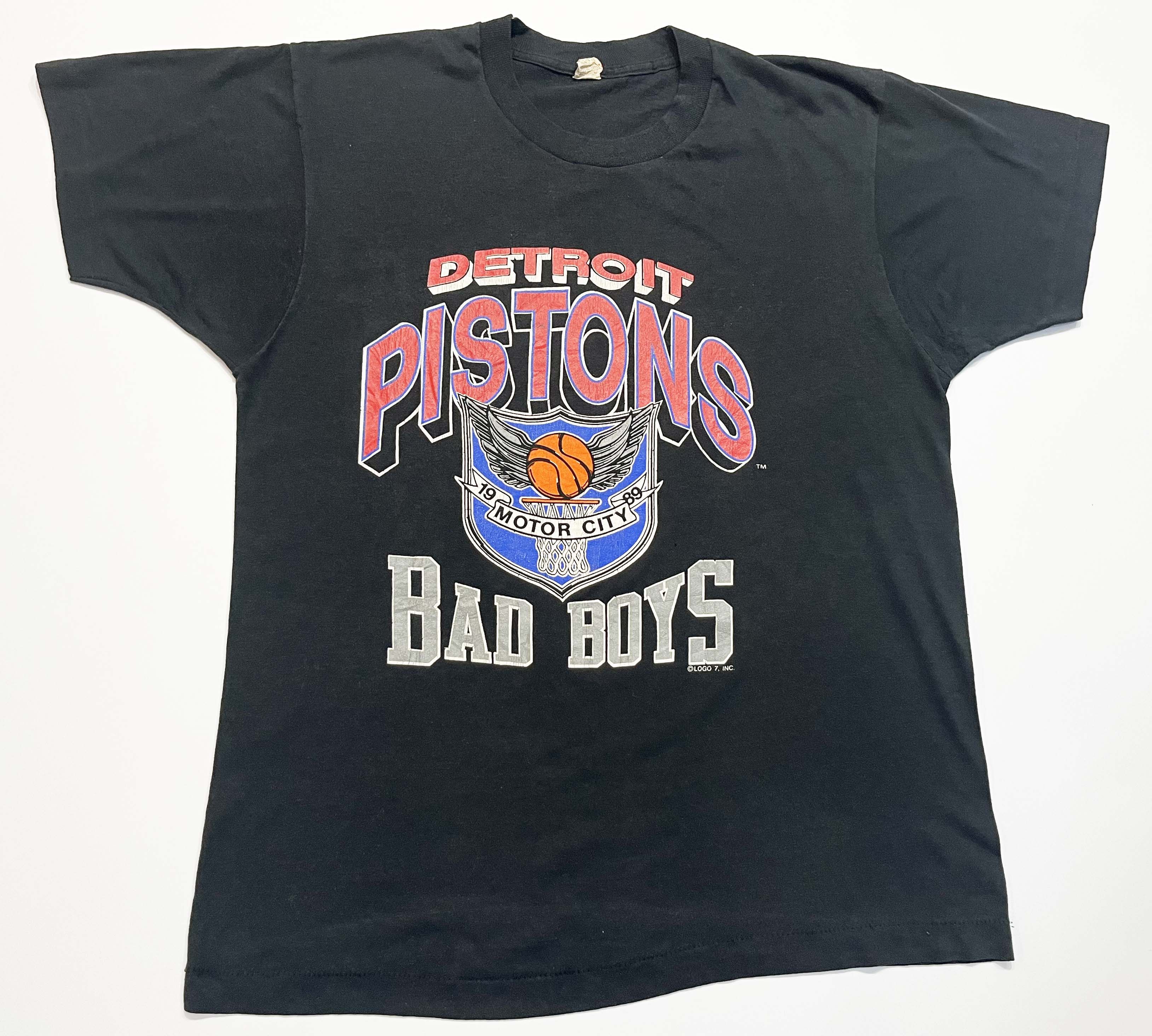 Vintage Vintage Screen Stars NBA Detroit Pistons Bad Boys T-Shirt Size US L / EU 52-54 / 3 - 1 Thumbnail