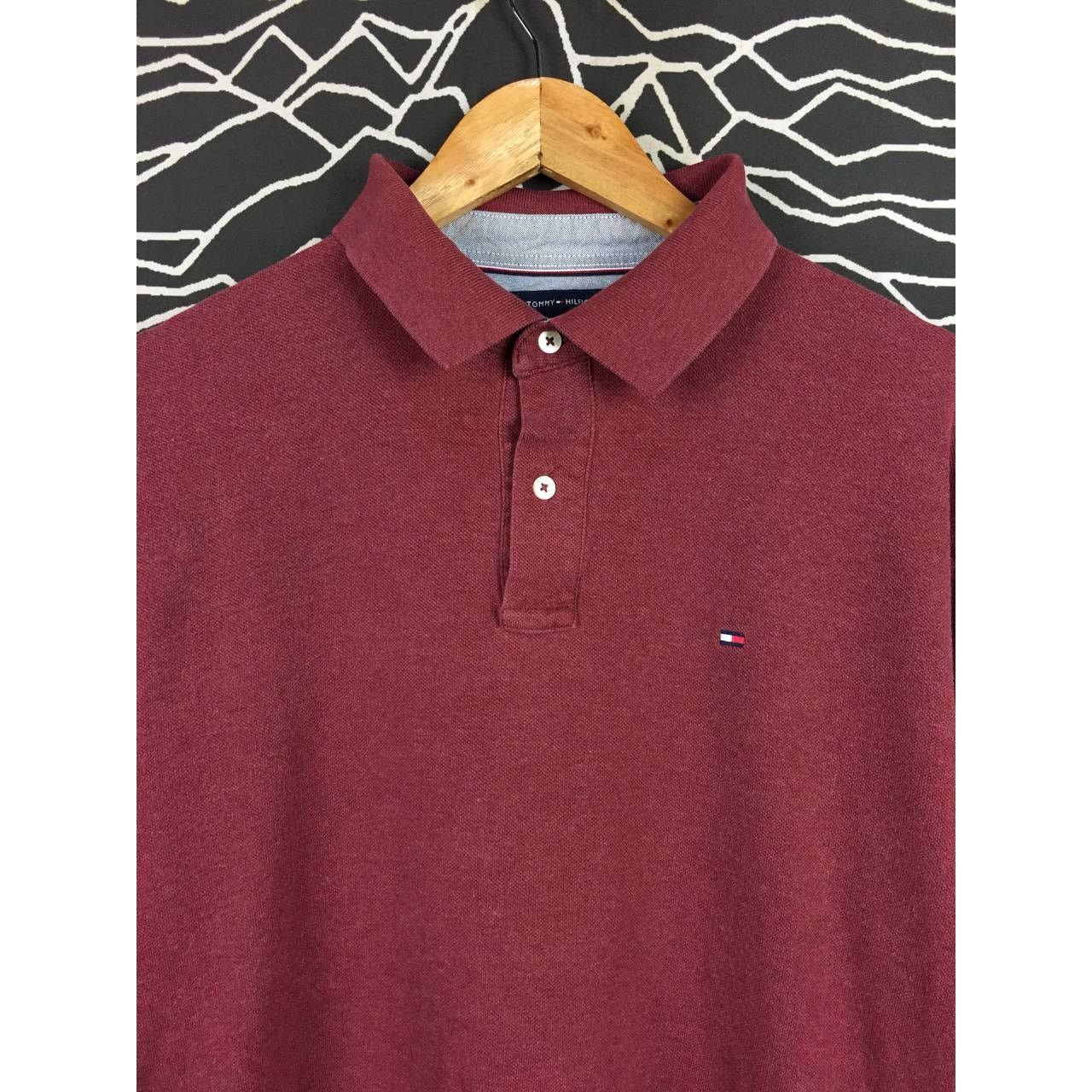 Tommy Hilfiger × Vintage Tommy Hilfiger Small Logo Classic Fit Longsleeve Polo Tee Size US XL / EU 56 / 4 - 3 Thumbnail