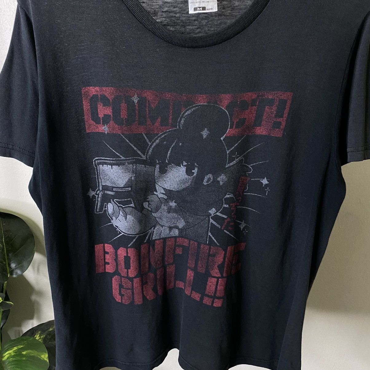 Anime Vintage Y2K Anime Series Yuru Camp Manga Sunfaded Tee Size US L / EU 52-54 / 3 - 2 Thumbnail