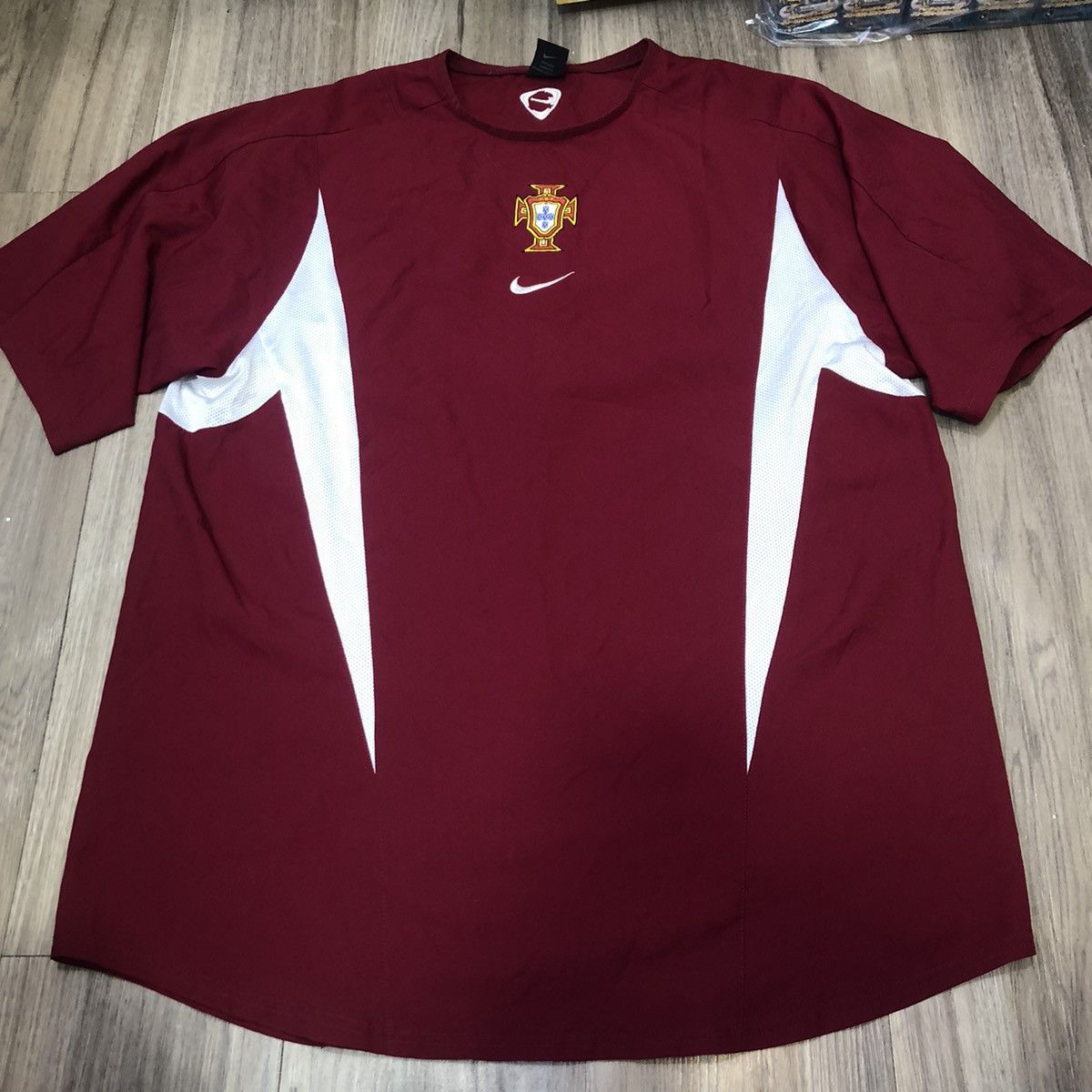 Nike Portugal World Cup 2002 training jersey Size US XL / EU 56 / 4 - 1 Thumbnail