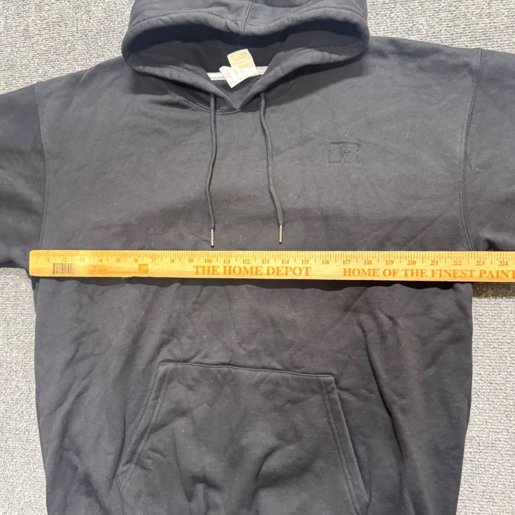 Russell Athletic Russell Athletic Hoodie Mens Medium Pullover Black Blank Cotton Activewear NWT Size US M / EU 48-50 / 2 - 6 Thumbnail