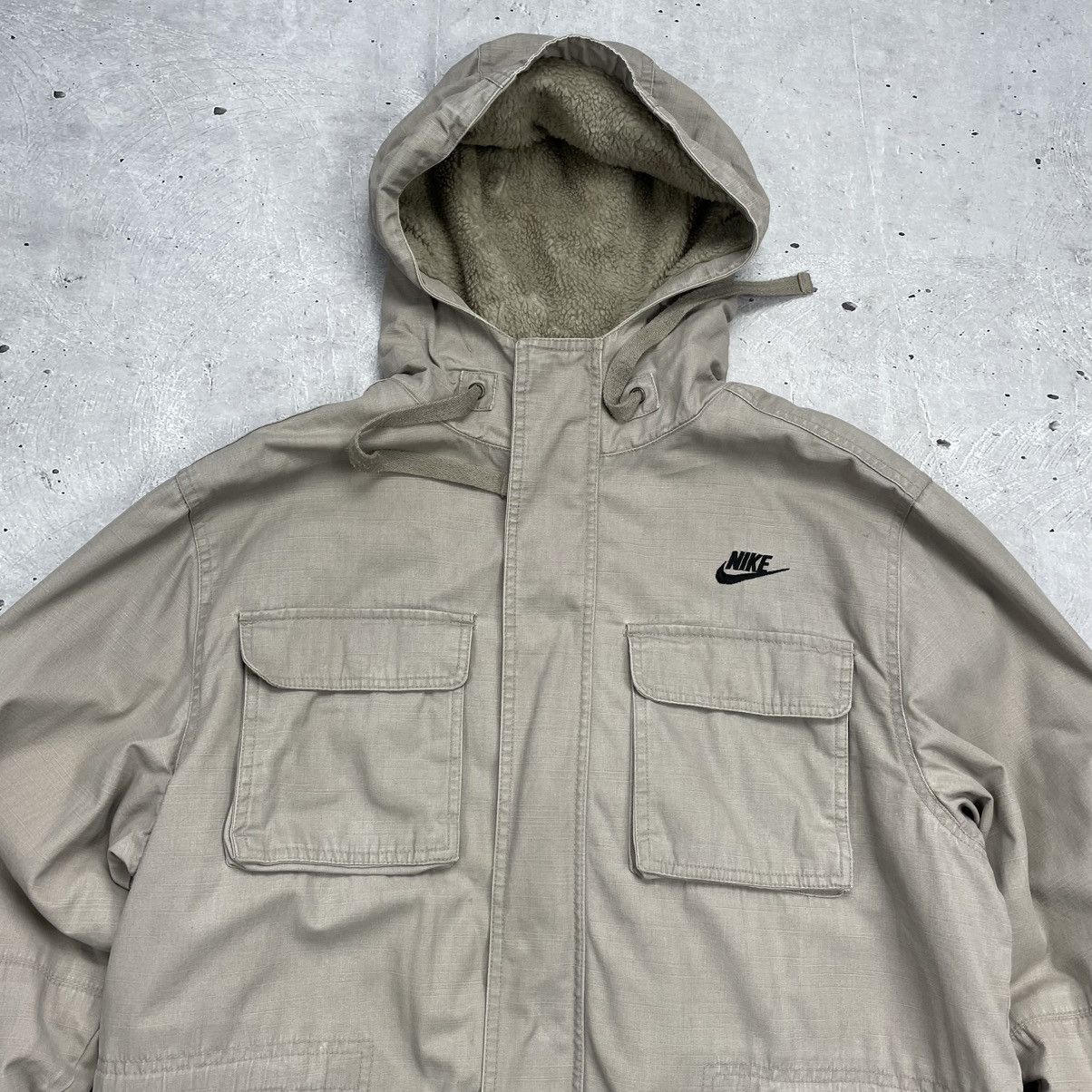Nike × Vintage 🔥Rare🔥Vintage Nike 90’s long Parkas style Y2k Japanese Size US L / EU 52-54 / 3 - 2 Thumbnail
