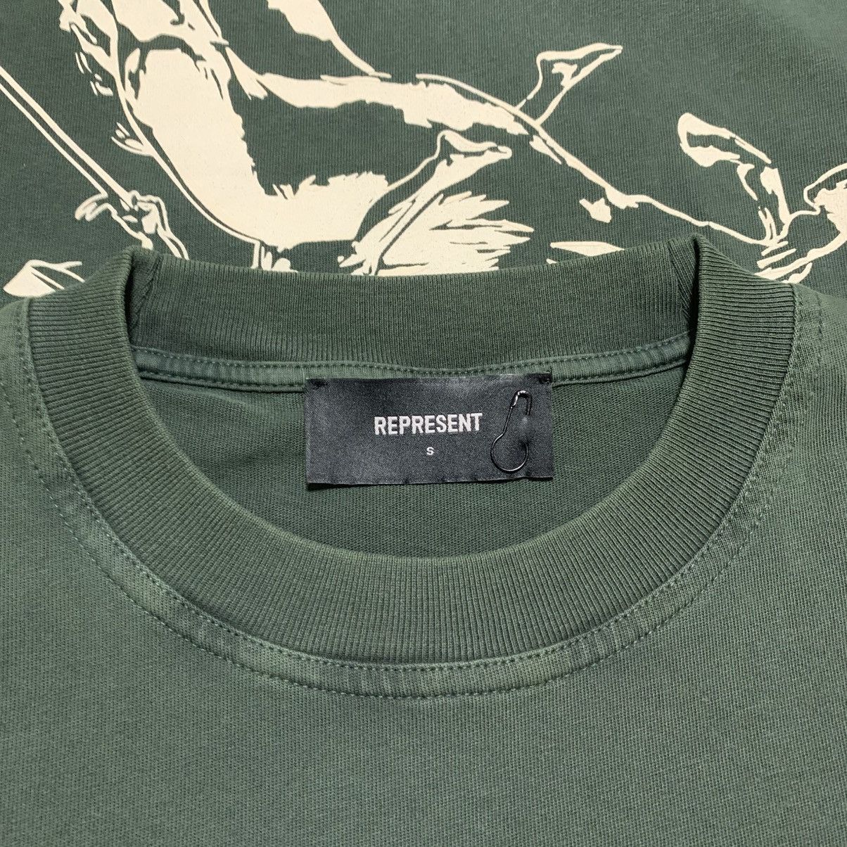 Represent Clo. Represent Small Mascot Green Pocket Tee Size US S / EU 44-46 / 1 - 4 Thumbnail