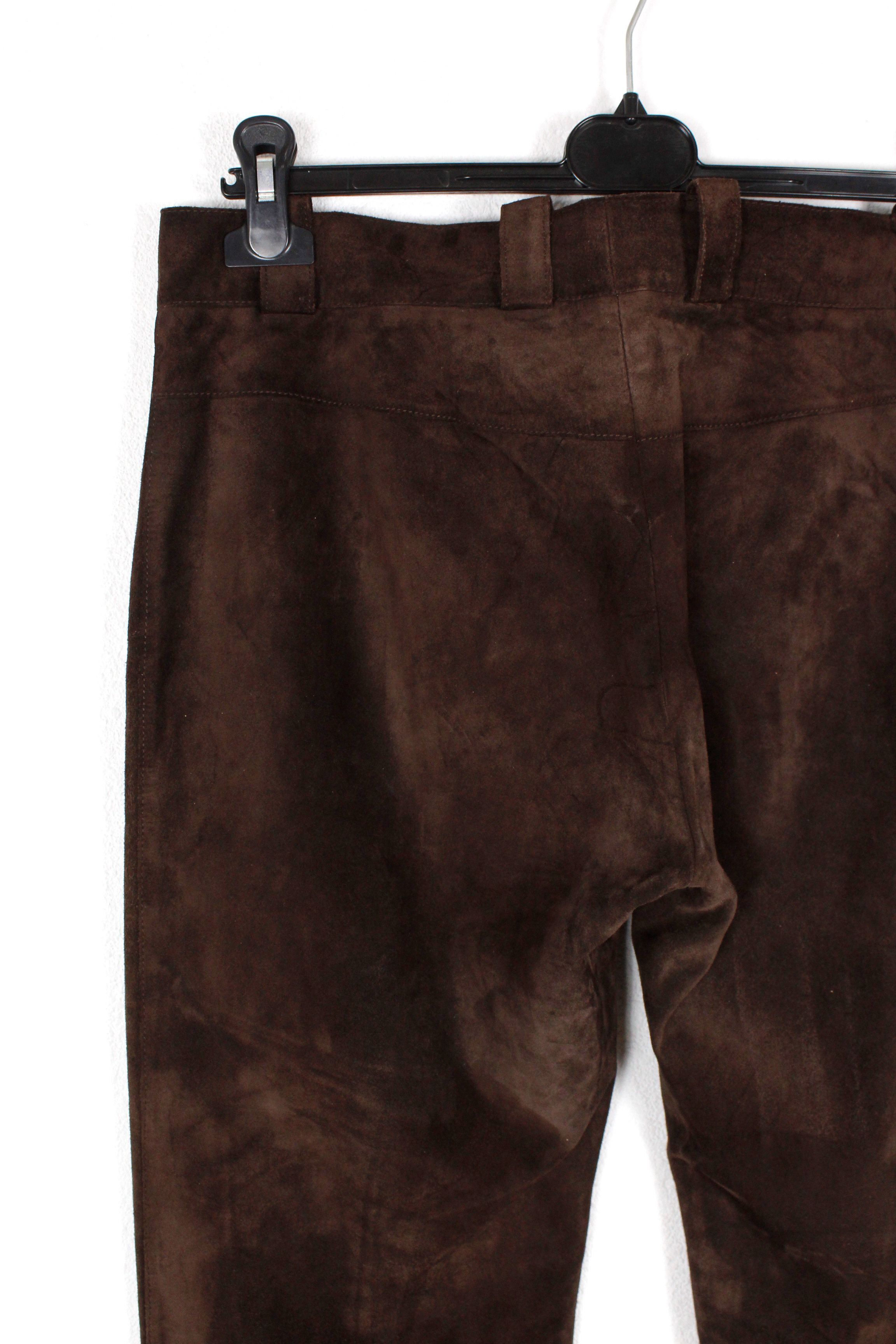 Leather × Marni Marni Cowgirl Western Leather Pants 44 Size 30" / US 8 / IT 44 - 9 Thumbnail