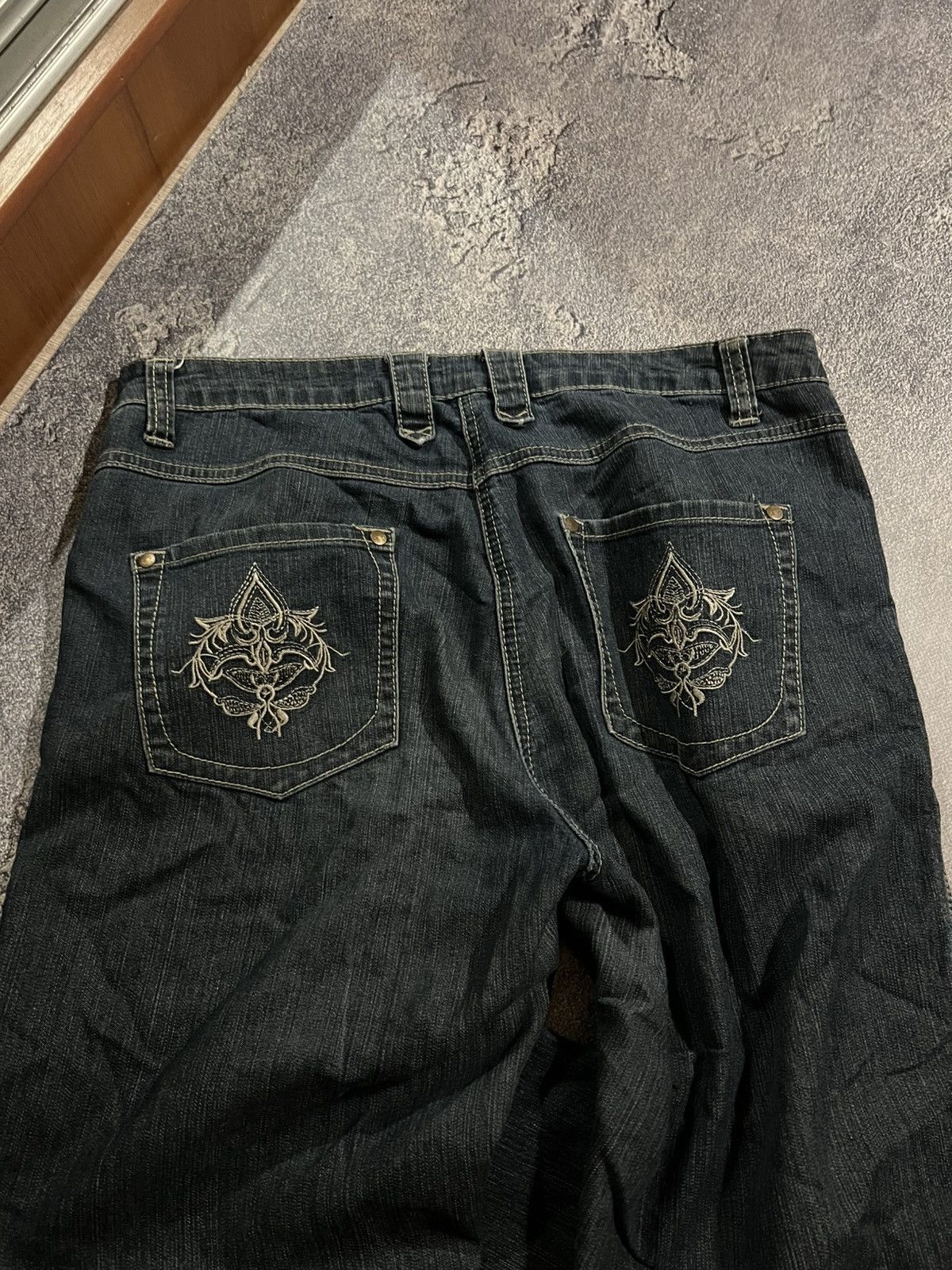 Vintage Darkwear Flared Jeans / Hysteric Glamour Style / Vintage 90s Size US 32 / EU 48 - 4 Thumbnail