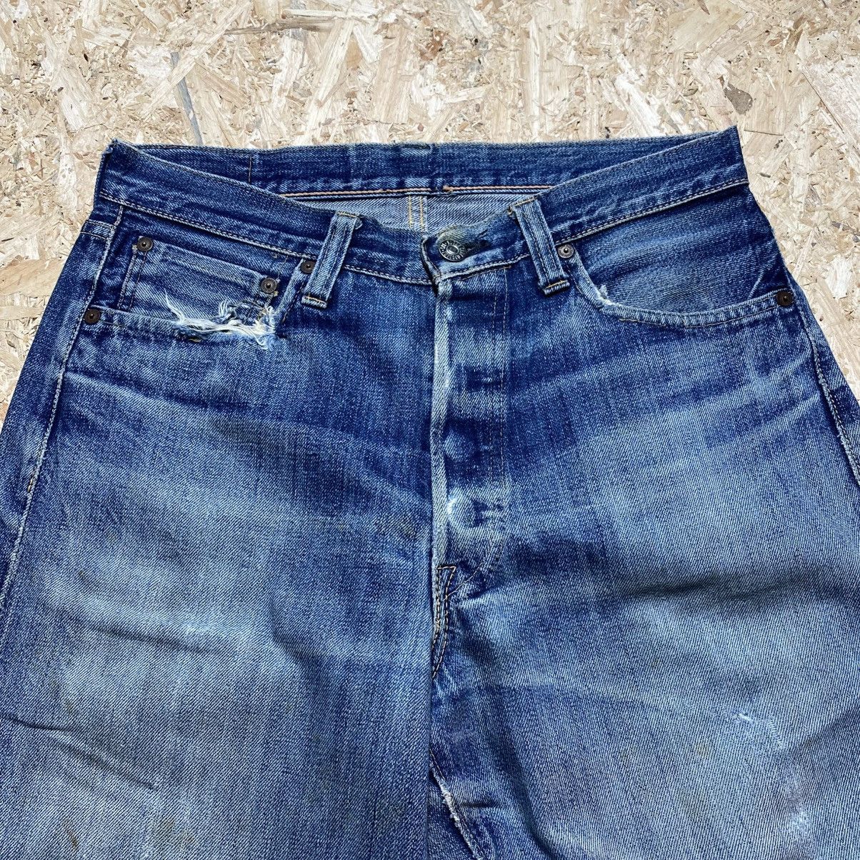 Sugar Cane Vintage Distressed Sugar Cane Selvedge Jeans Size US 31 - 2 Thumbnail
