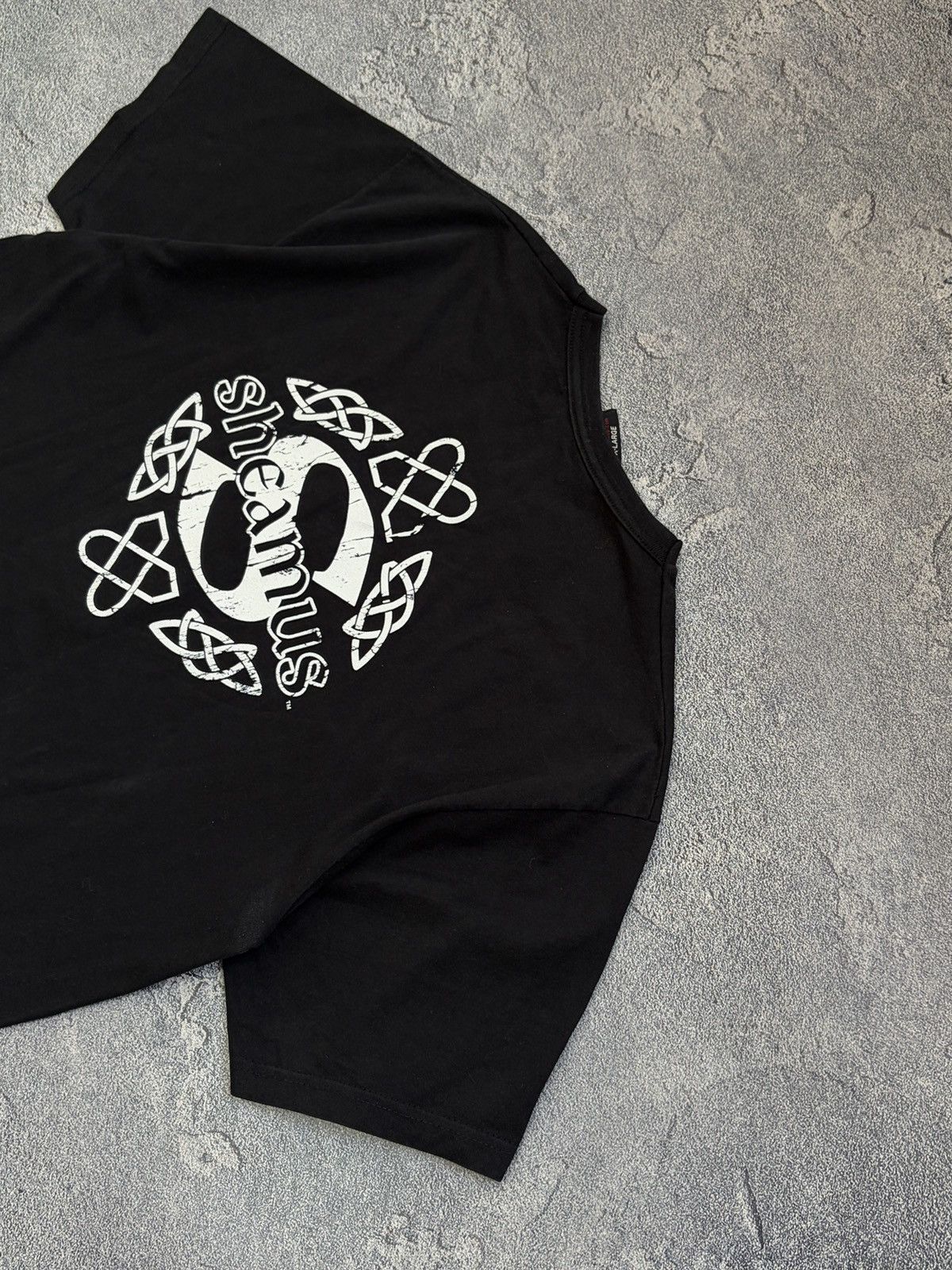 WWE Vintage Seamus Laoch Celtic Warrior WWE Authentic Tee Black Size US XL / EU 56 / 4 - 16 Thumbnail