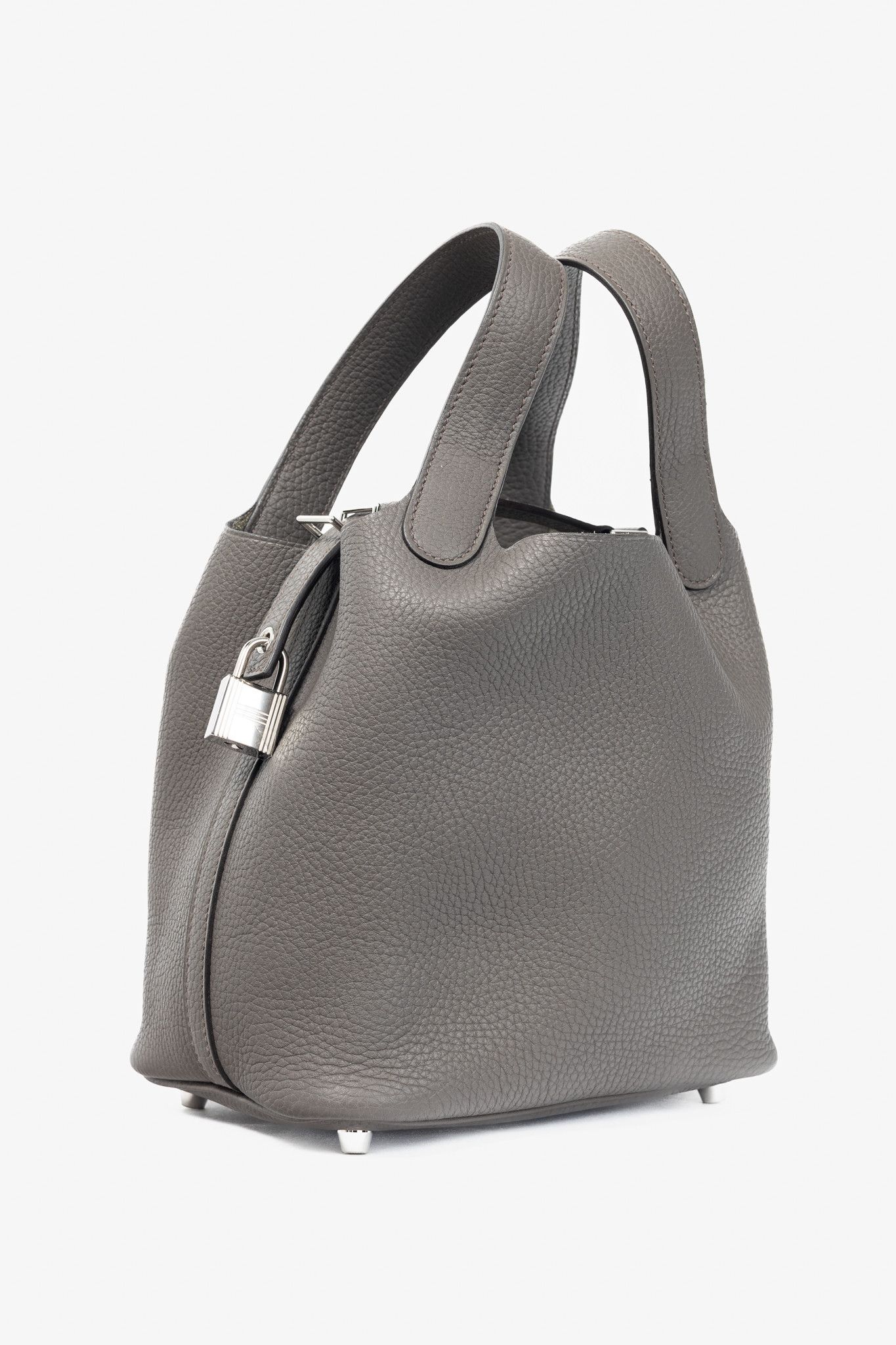 Hermes Hermes Picotin Lock 18 Taurillon Clemence Leather Tote Size ONE SIZE - 2 Thumbnail