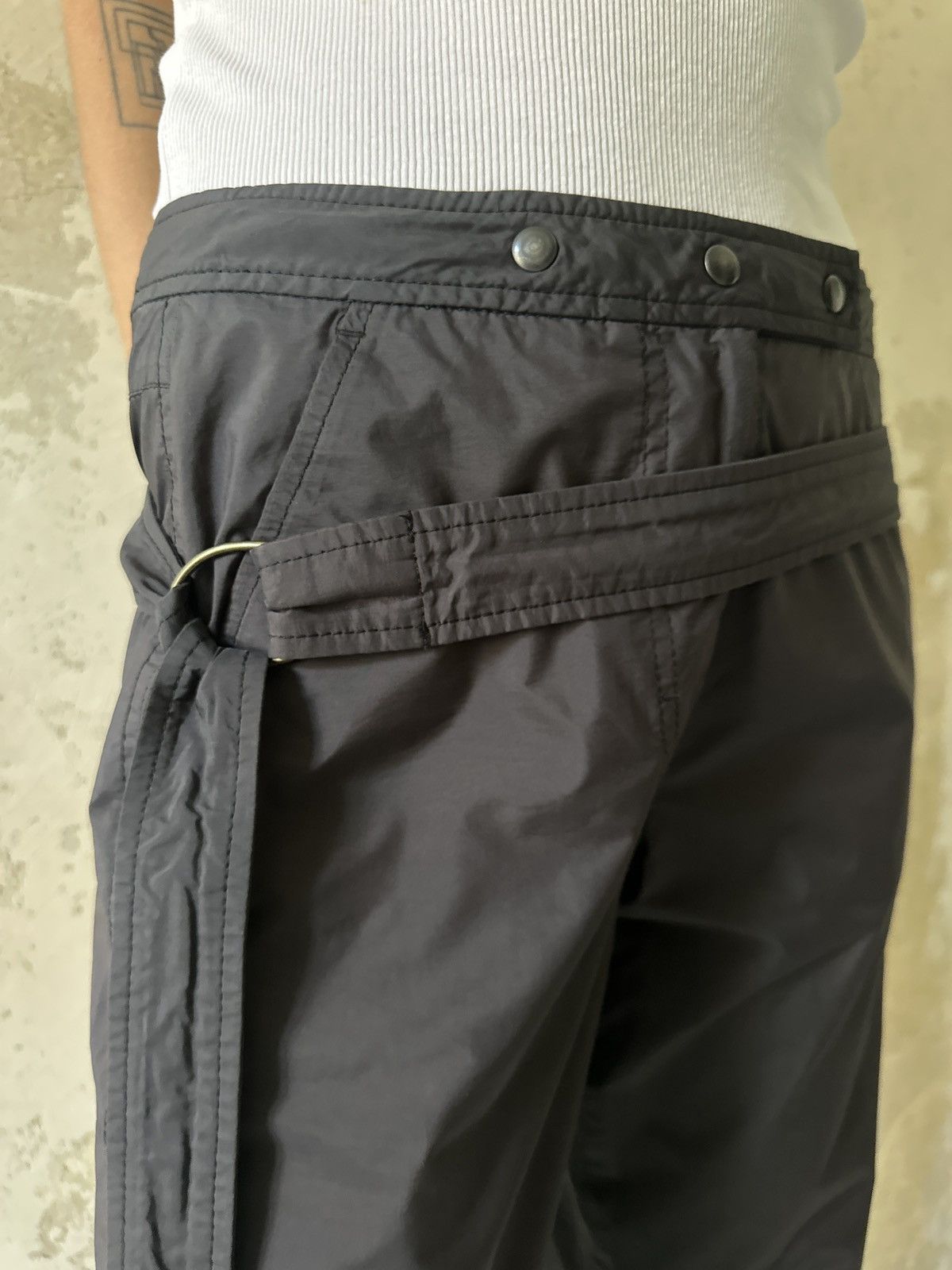 Prada Prada Sport Nylon Bondage Strap Belted Cargo Pants Archive Size 26" / US 2 / IT 38 - 4 Thumbnail