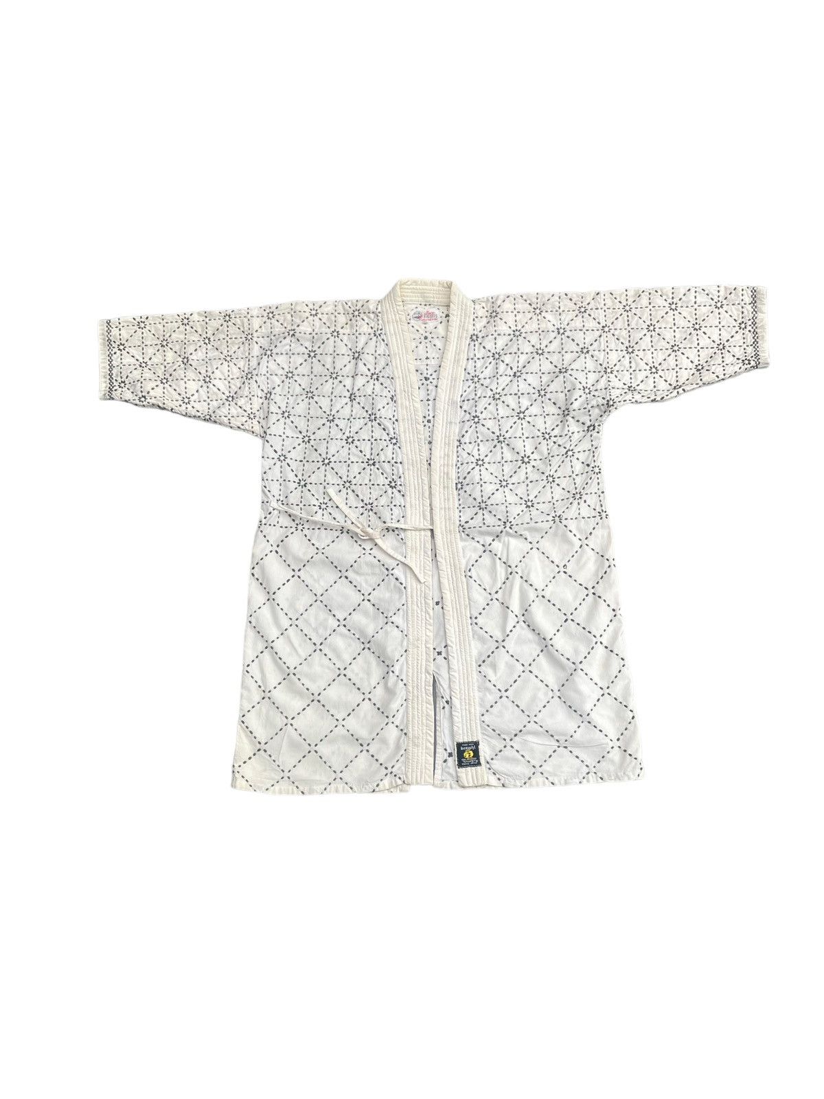 Vintage Two Rabbits Sashiko Kimono