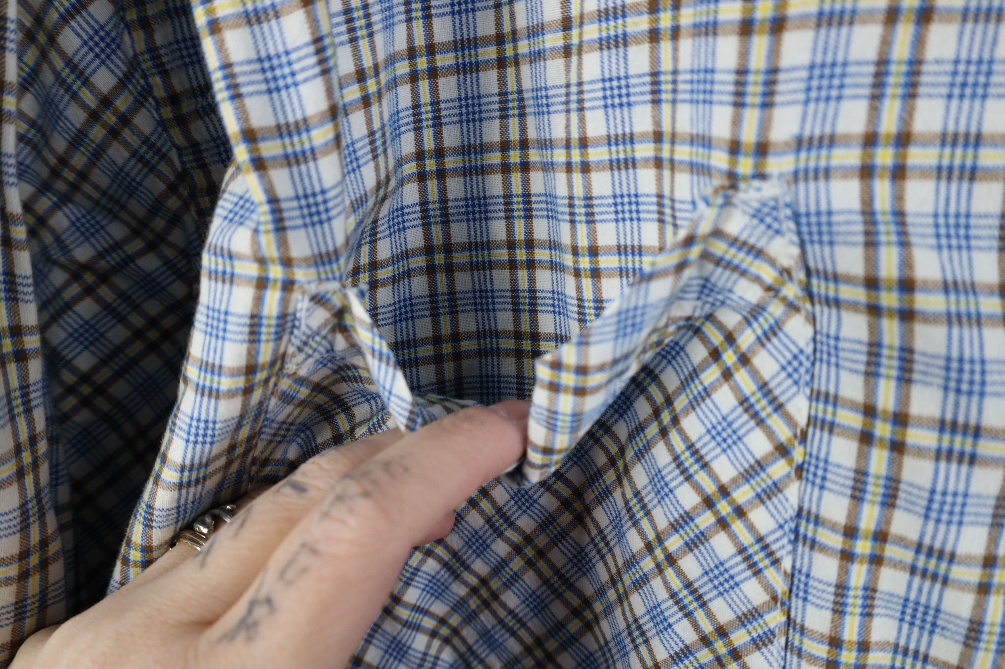 Carhartt Vintage Y2K Carhartt Lightweight Button Shirt Blue Plaid Size US XL / EU 56 / 4 - 5 Thumbnail