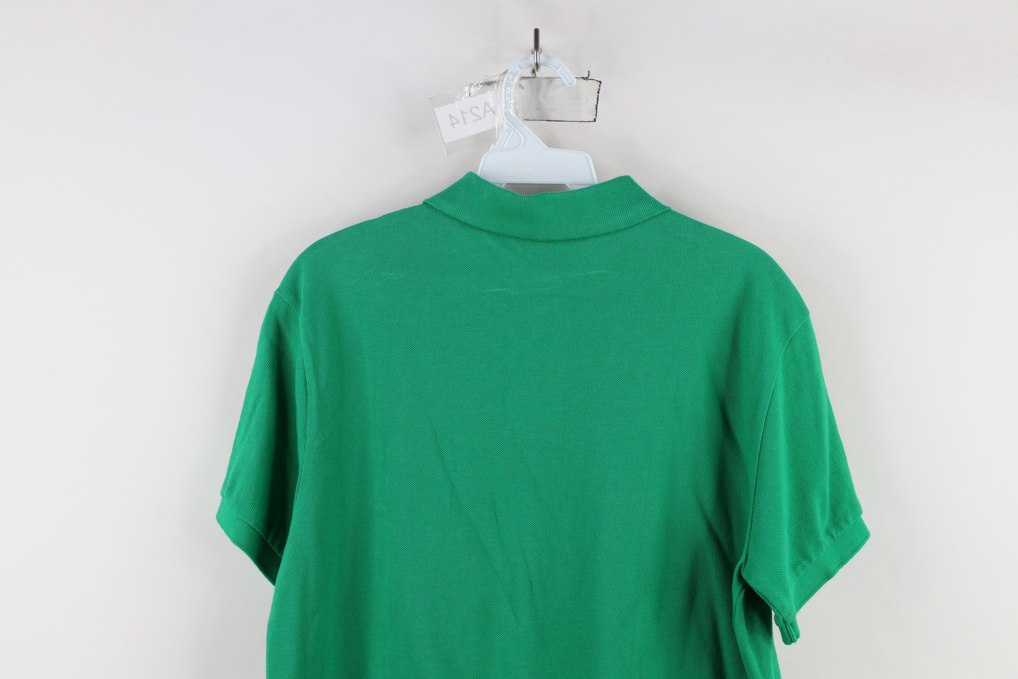 Ralph Lauren × Vintage Vintage 90s Ralph Lauren Fit Collared Polo Shirt Kelly Green Size US M / EU 48-50 / 2 - 9 Thumbnail